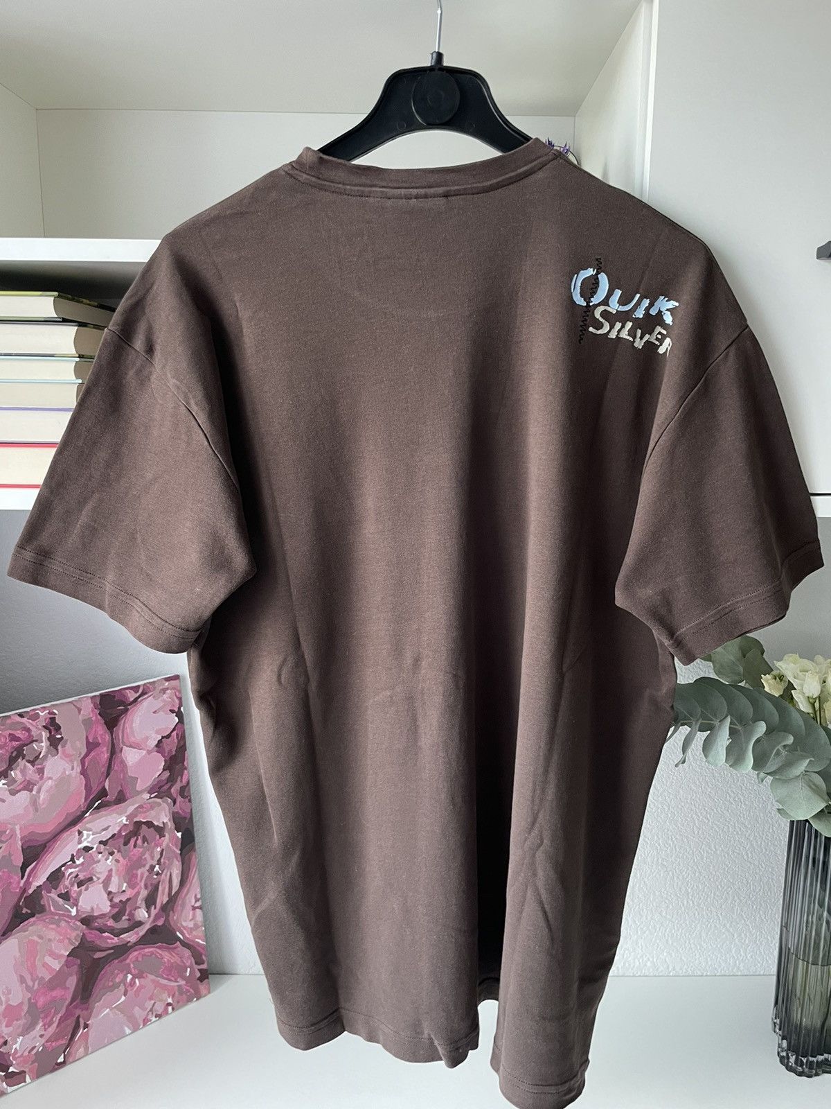 Quiksilver × Vintage Quiksilver 90’s Brown Vintage T-Shirt Big Logo VERY RARE Y2K Size US XXL / EU 58 / 5 - 8 Thumbnail