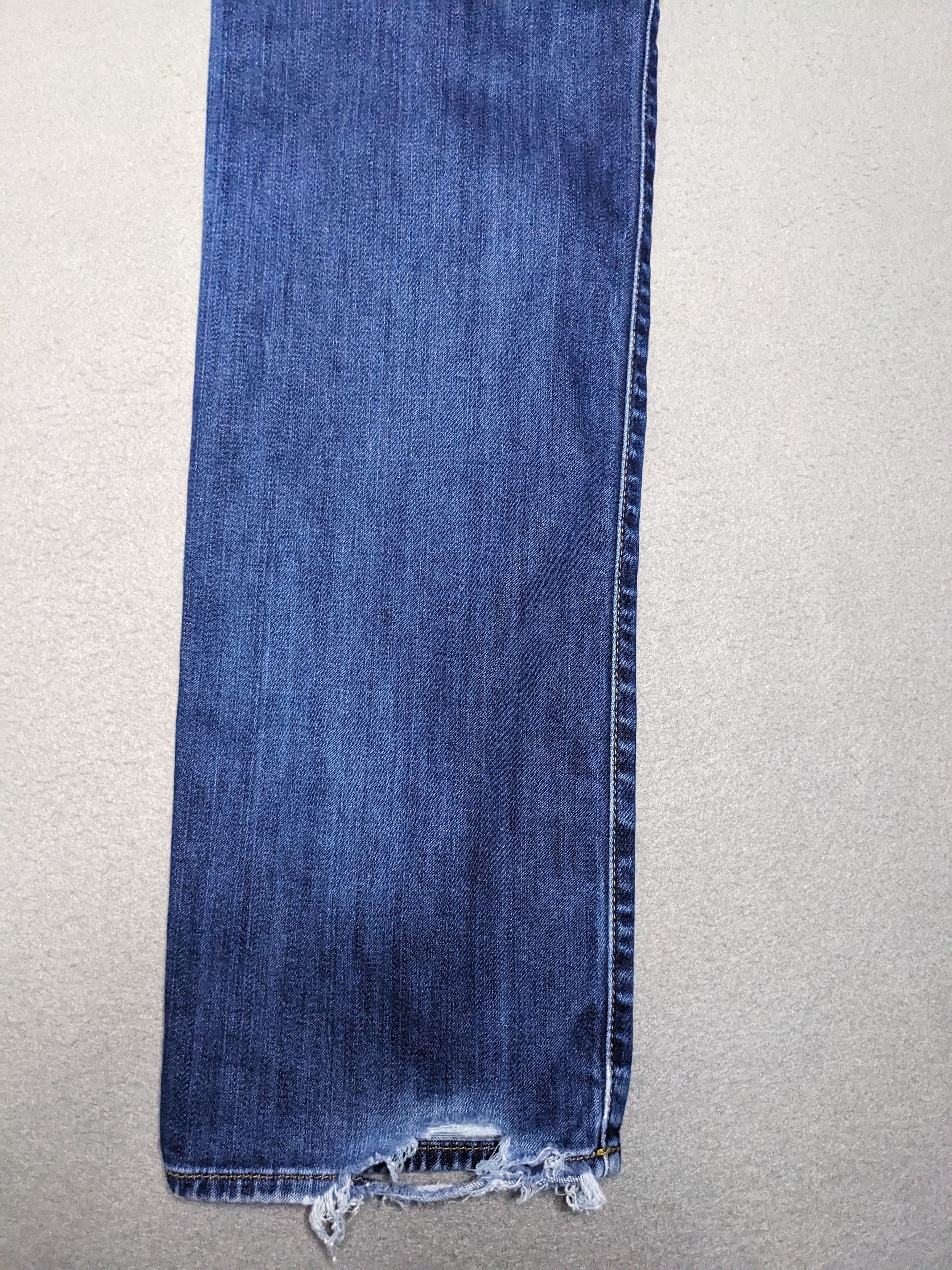 7 For All Mankind 7 For All Mankind Straight Luxe Performance Jeans 35x33 Size US 35 - 10 Thumbnail
