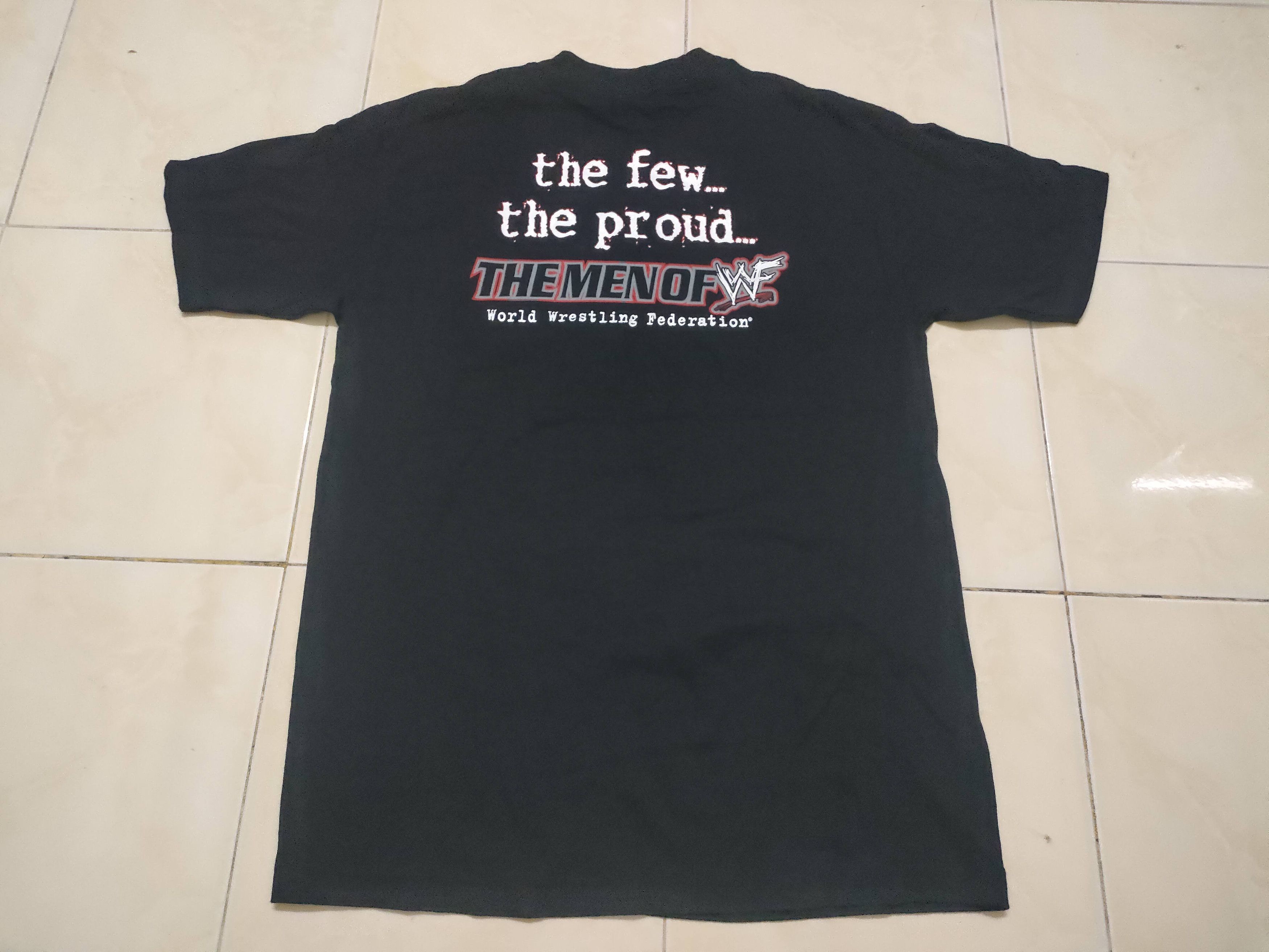 Vintage × WWE × WWF Vintage WWE WWF Wrestling The Rock T-shirt Size US M / EU 48-50 / 2 - 2 Thumbnail