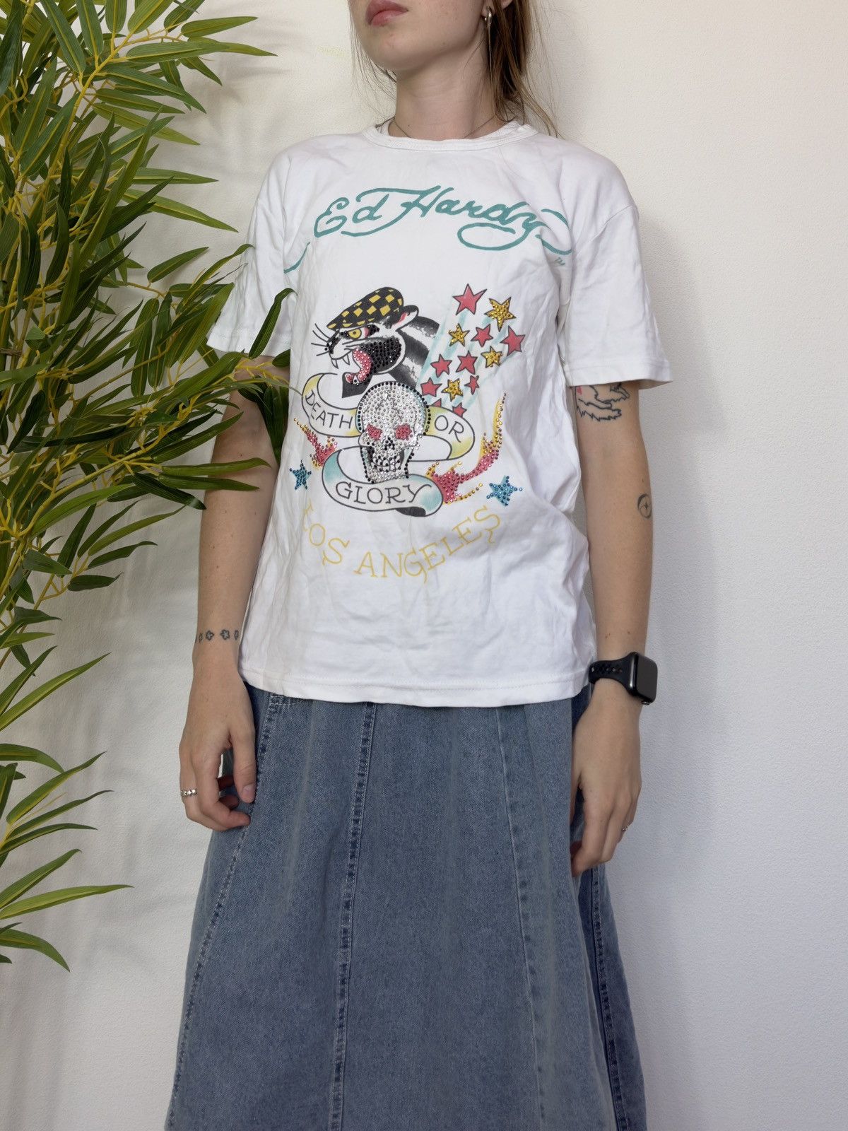 Ed Hardy VINTAGE ED HARDY BY CHRISTIAN AUDIGIER TEE Size M / US 6-8 / IT 42-44 - 7 Thumbnail