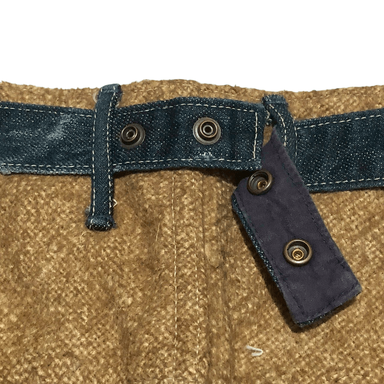 Kapital Kapital Clown Denim Wool-Back High Rise Pants Size US 29 - 13 Thumbnail
