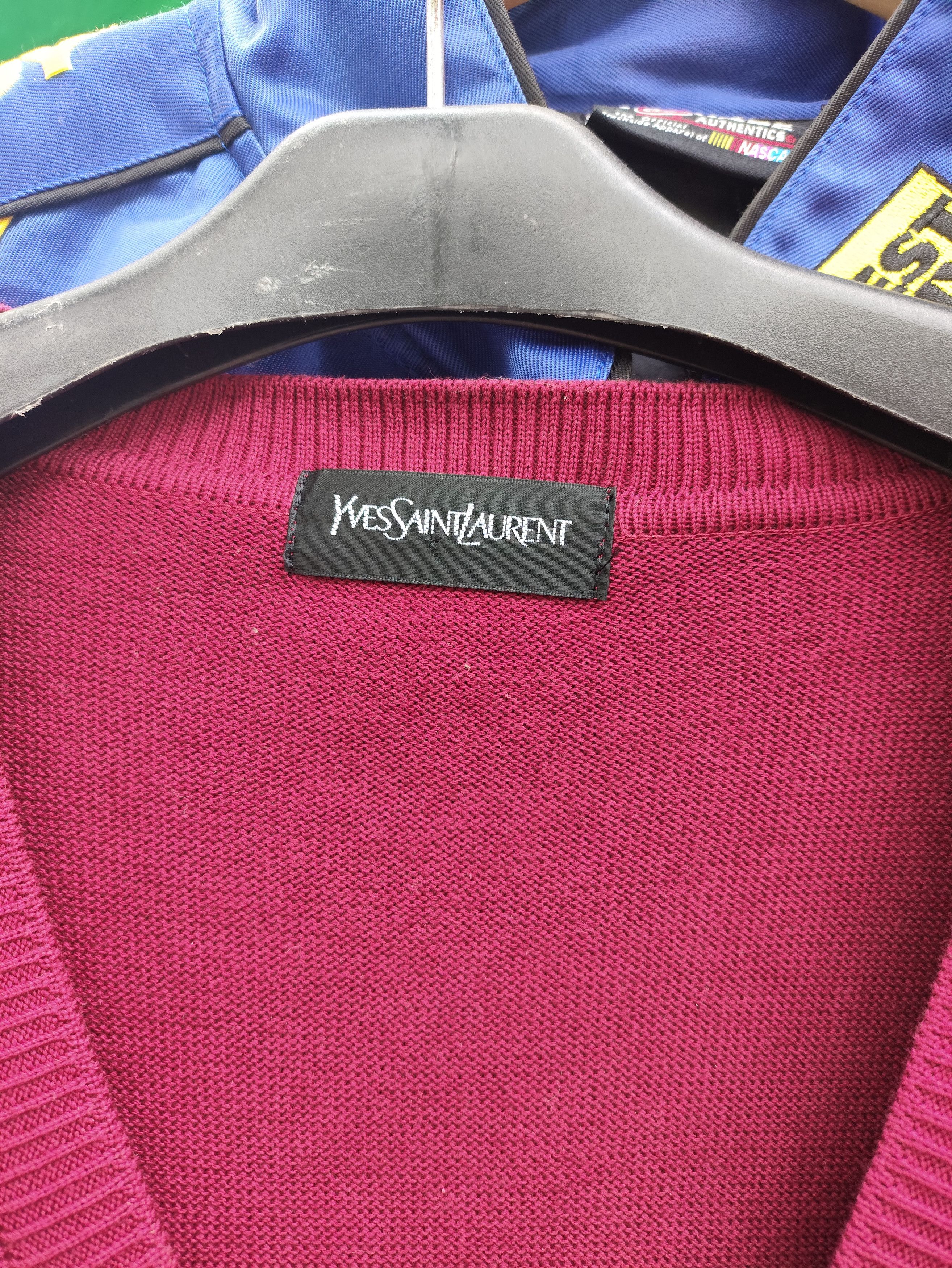 Yves Saint Laurent Vintage YSL Vest Knit Japan Size US L / EU 52-54 / 3 - 2 Thumbnail