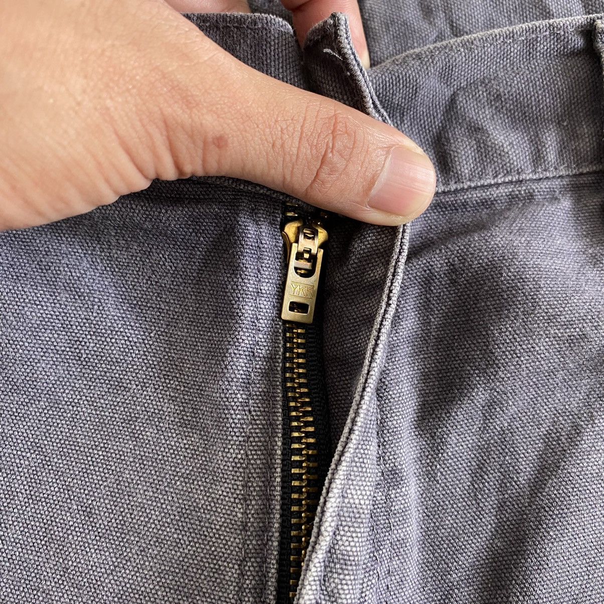 Carhartt Vintage Carhartt Faded Petrol Blue Carpenter Workwear Pants Size US 34 / EU 50 - 9 Thumbnail