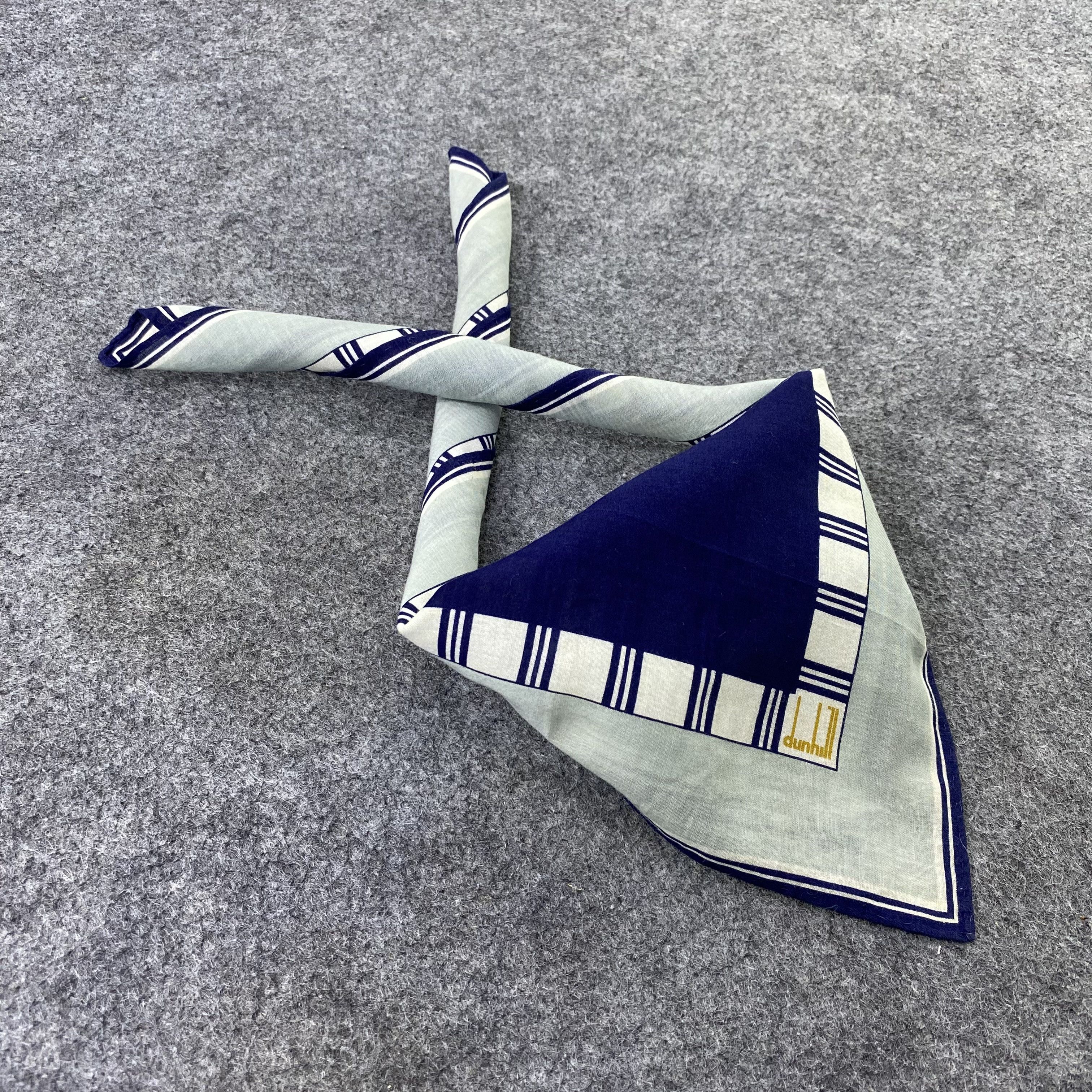 Alfred Dunhill Dunhill Handkerchief Neckerchief Bandana-B1574 Size ONE SIZE - 1 Thumbnail