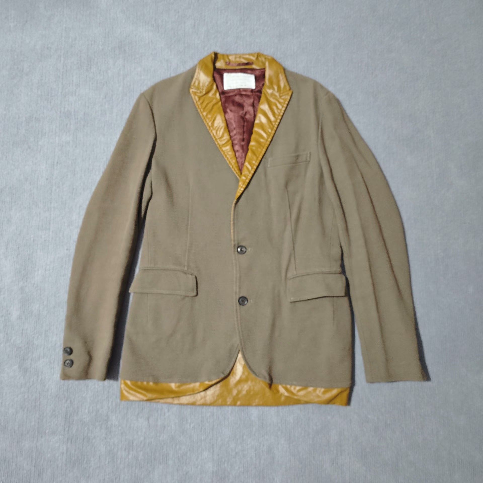 Kolor Kolor 12FW Earth Tone Patchwork Suit Jacket Size US M / EU 48-50 / 2 - 1 Thumbnail