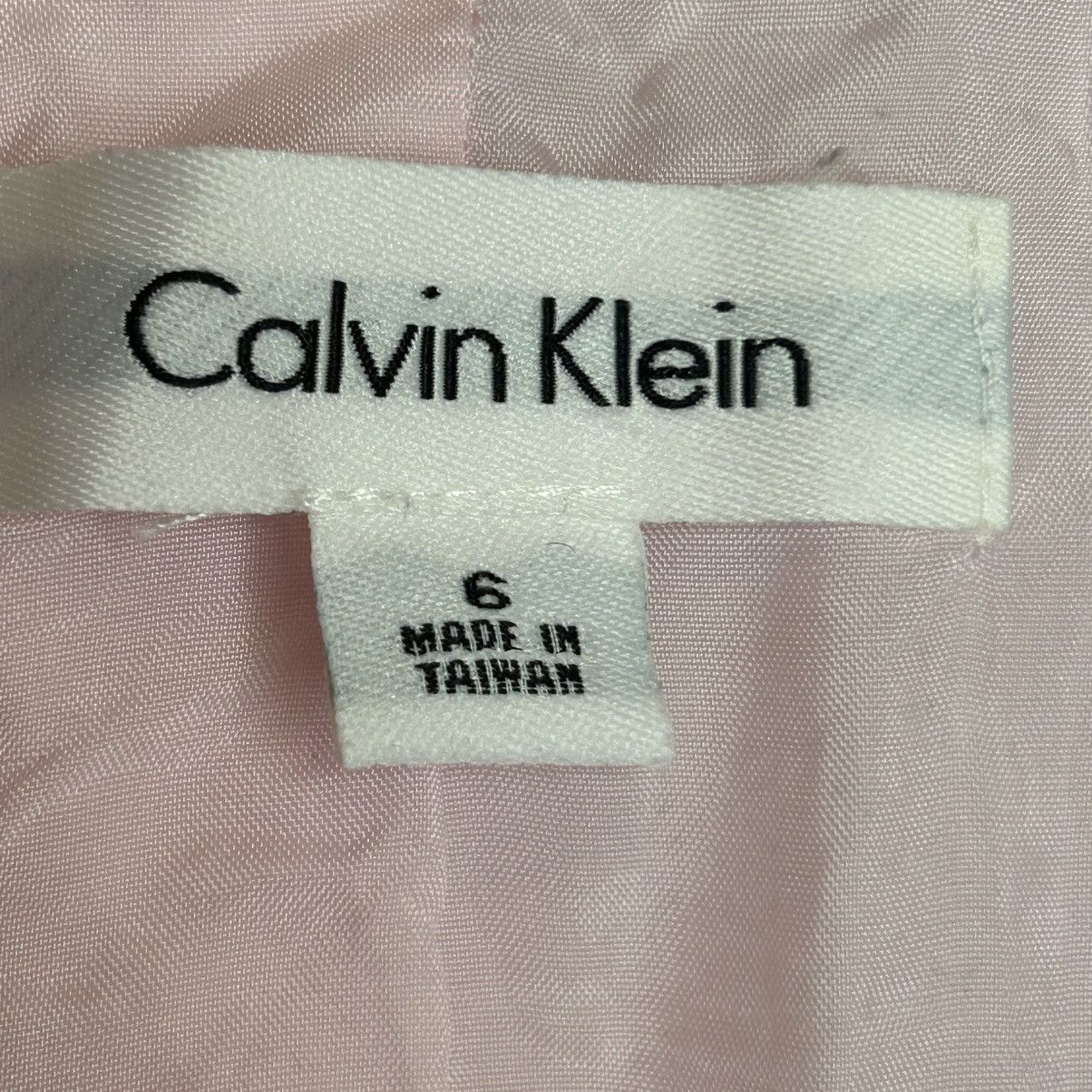 Calvin Klein Calvin Klein Light Pink Corduroy Jacket Blazer Size 6 Size M / US 6-8 / IT 42-44 - 8 Thumbnail