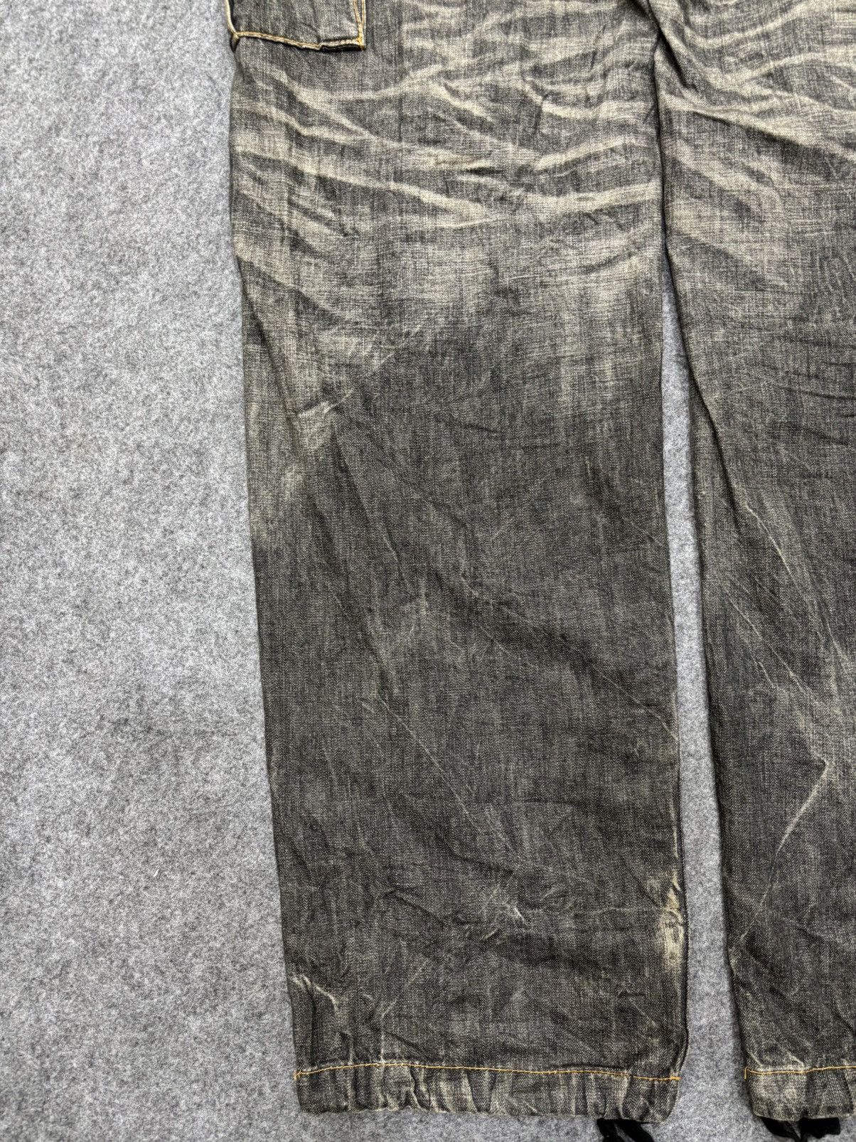 Swagger 💥Baggy💥Vintage Swagger Double Knee Light Denim F624 Size US 35 - 15 Thumbnail