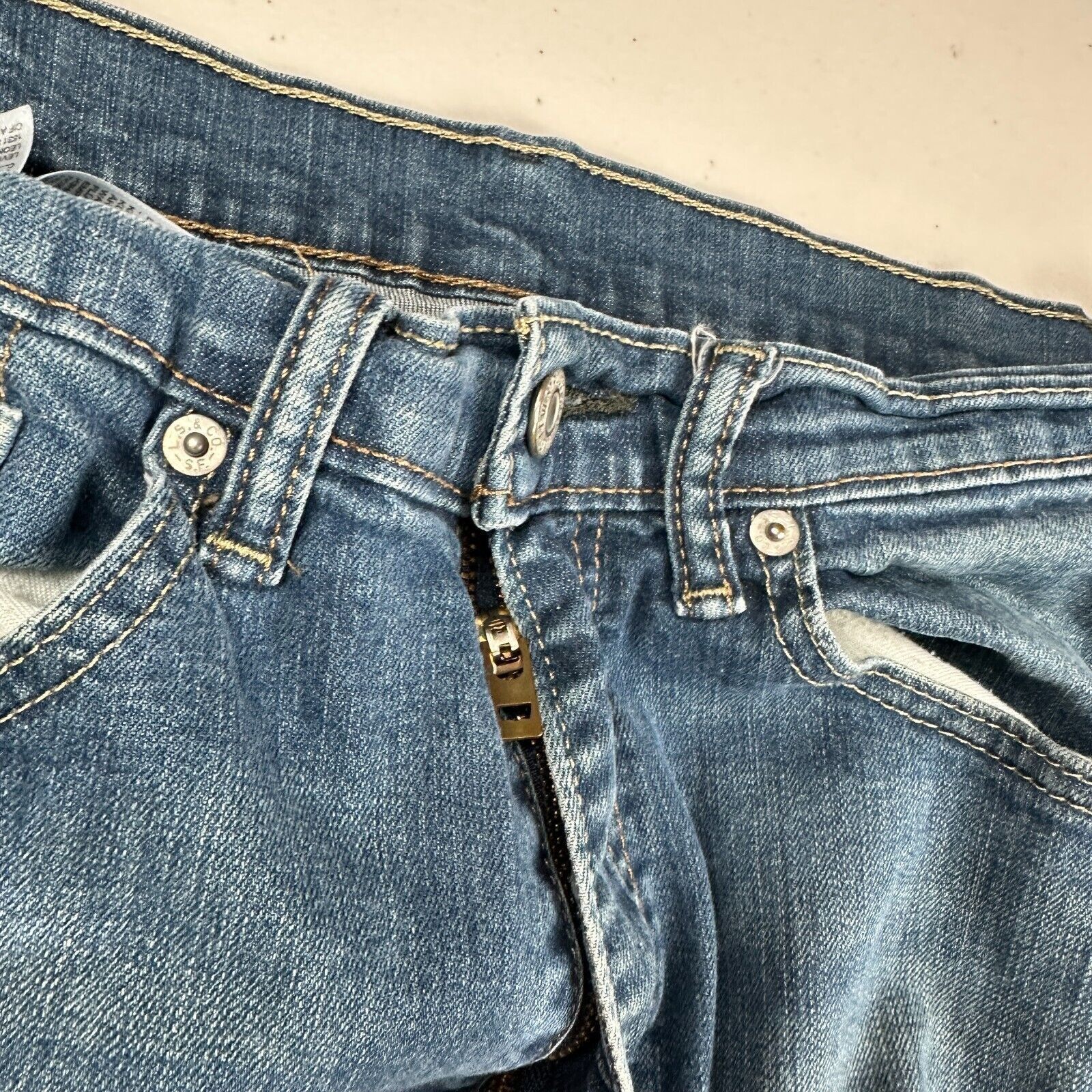 Levi's Levi's Strauss Regular Fit 505 Straight Jeans Men Blue Size US 32 / EU 48 - 3 Thumbnail