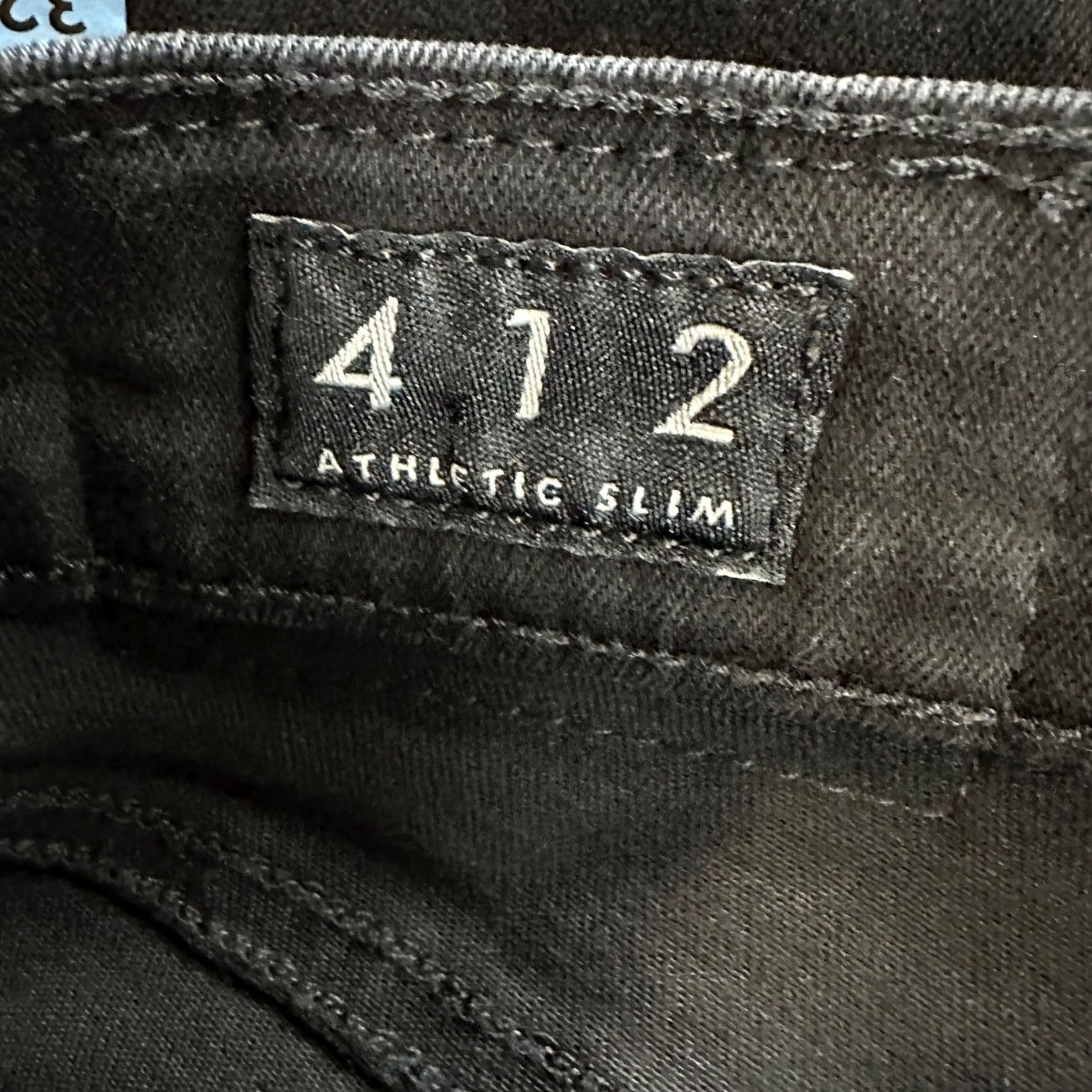 Lucky Brand Lucky Brand 412 Men Slim Fit Jeans 32X30 Black Denim Athletic Pocket 5 Pocket Stretch NEW Size US 32 / EU 48 - 6 Thumbnail