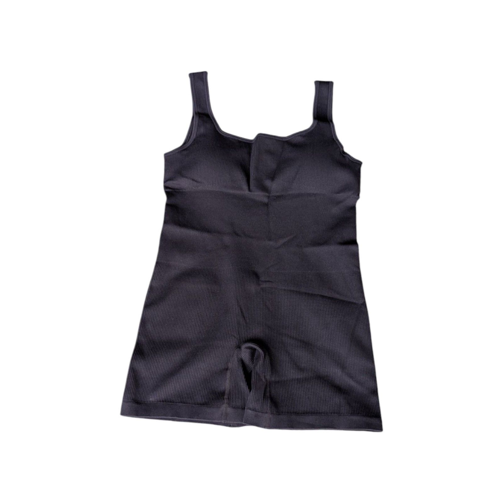 Other Mooslover Ribbed Tummy Control Seamless Romper in Black - S Size XXL / US 16-18 / IT 52-54 - 1 Thumbnail