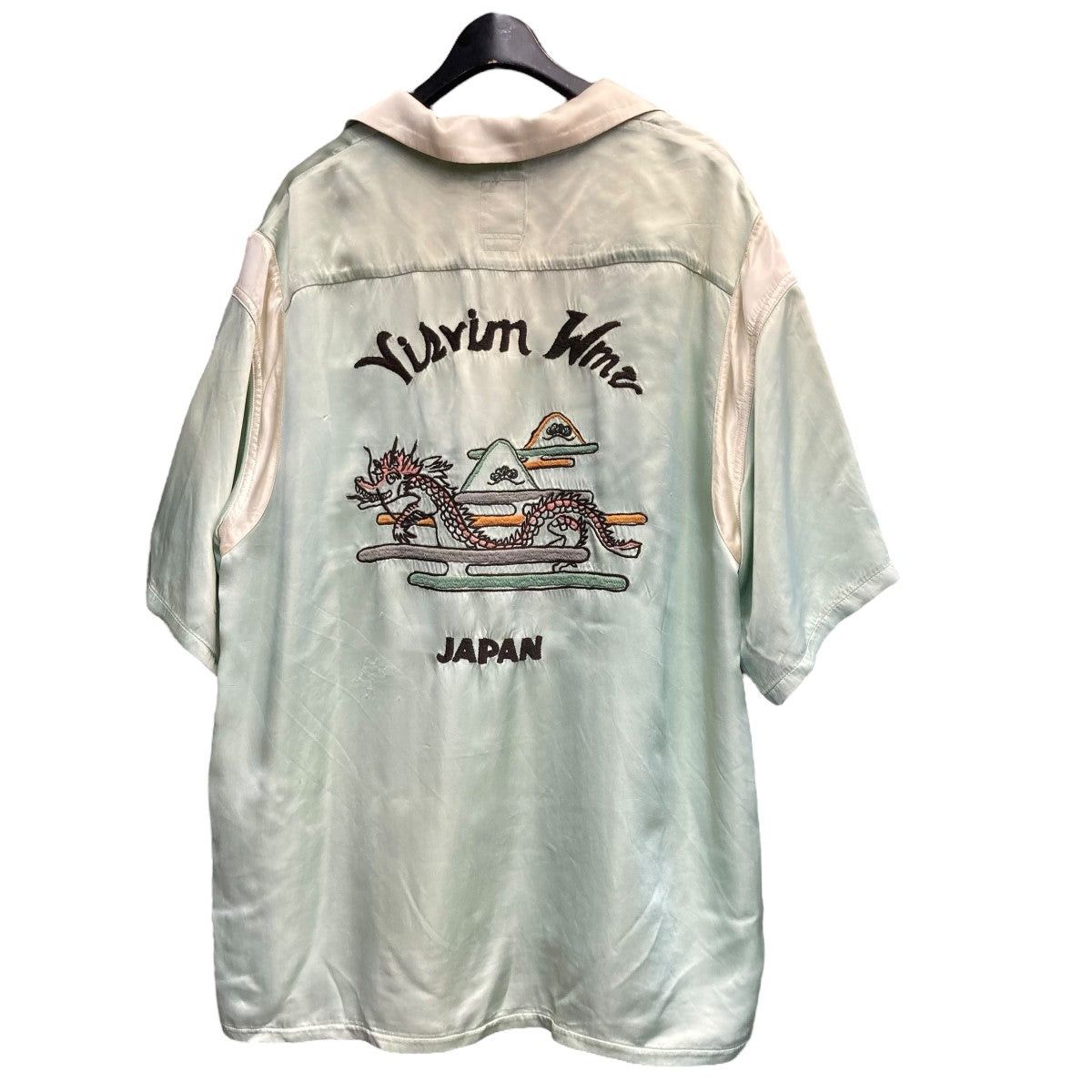 Visvim visvim 24SSSHIRT S s satin open collar shirt 0124105011001 Size US XL / EU 56 / 4 - 2 Thumbnail