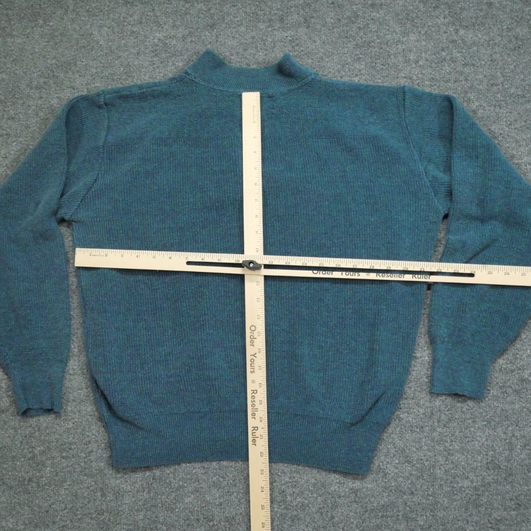 Vintage VINTAGE Cabela's Sweater Mens Large Blue Teal Henley Button Cotton Outdoors Hunt Shirt Size US L / EU 52-54 / 3 - 7 Thumbnail