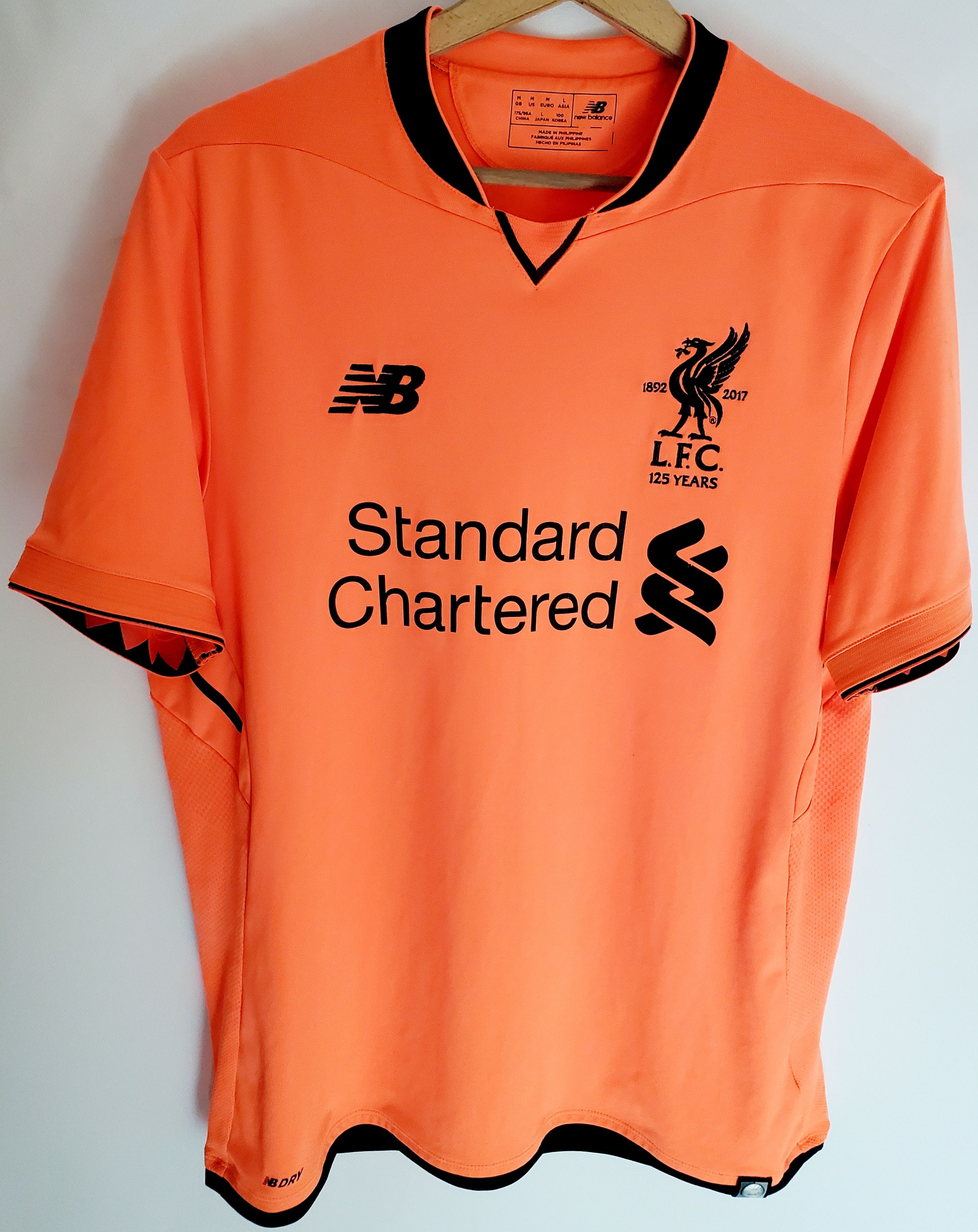LIVERPOOL 2017 2018 JERSEY NEW BALANCE #11 SALAH M