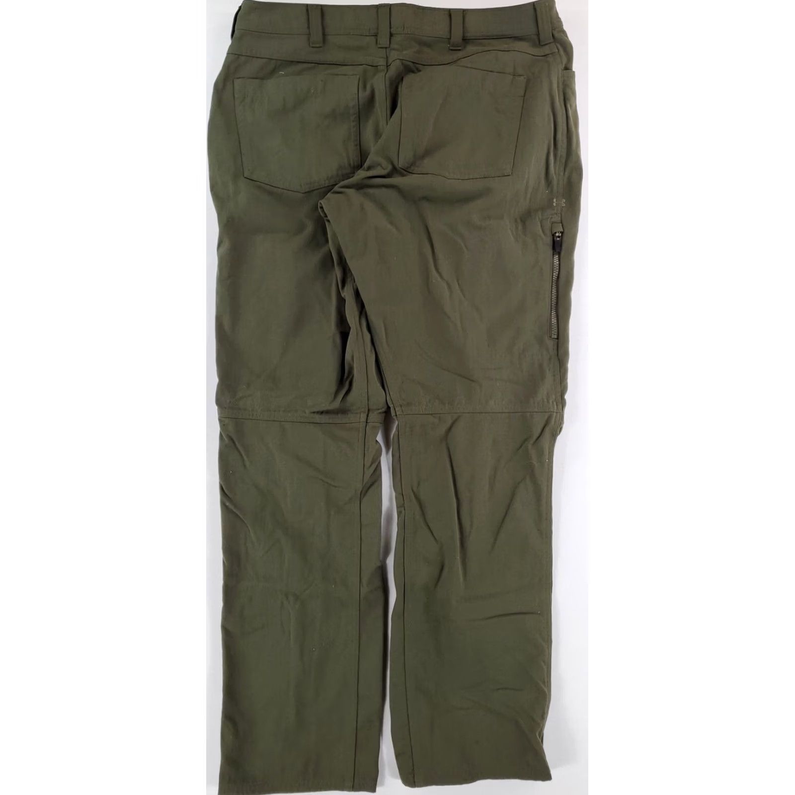 Under Armour Under Armour Pants Mens 36 x 34 Articulated Hiking Canvas Green Cargo Size US 36 / EU 52 - 3 Thumbnail