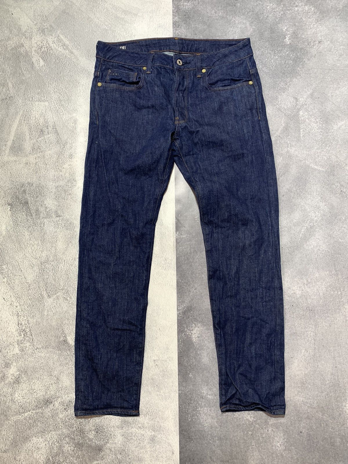 G-Star × Vintage Vintage Y2K G-star RAW salvage jeans streetwear size 33 Size US 33 - 4 Thumbnail