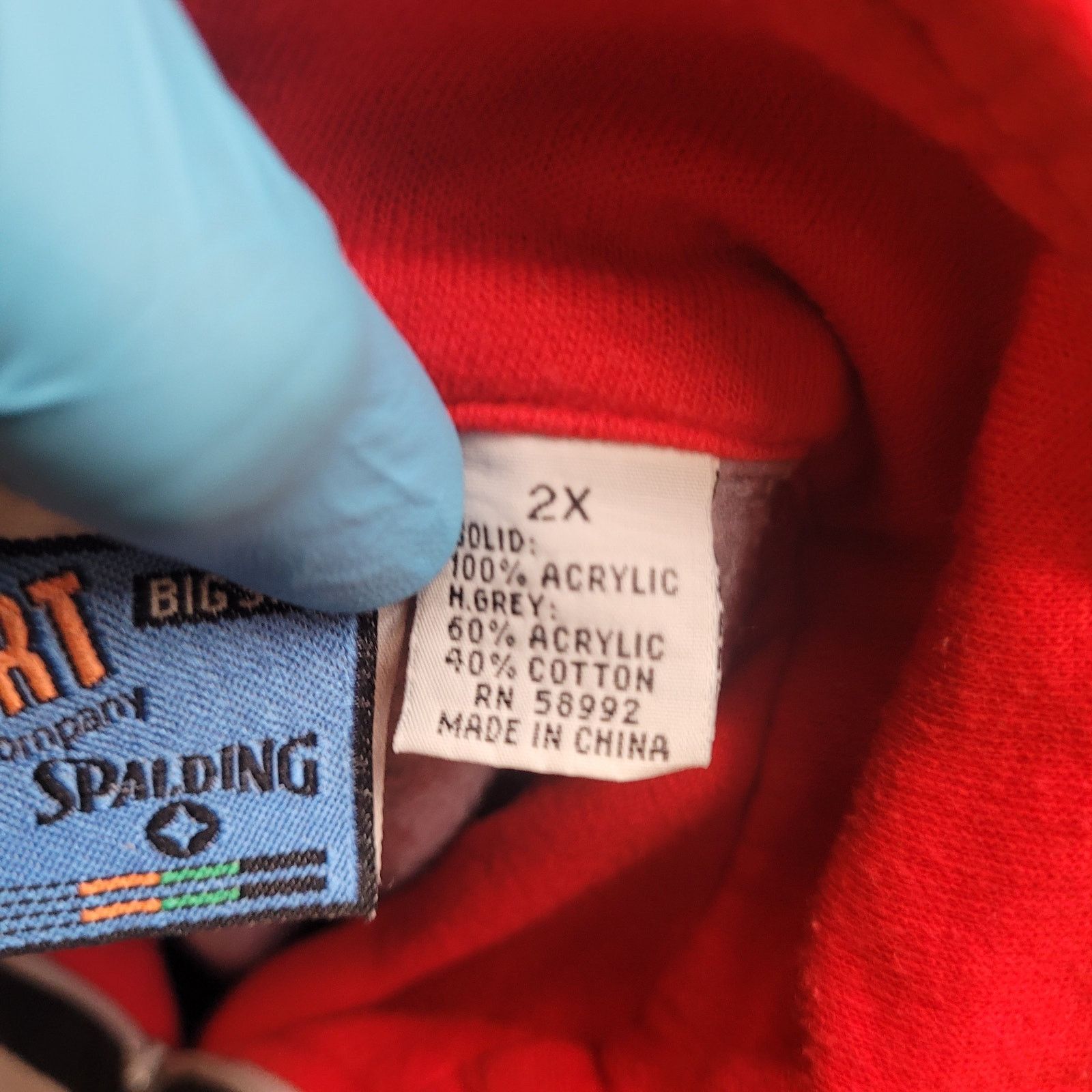 Spalding VTG 90s Spalding Track Jacket XXL Color Block Hip Hop Retro Size US XXL / EU 58 / 5 - 9 Thumbnail
