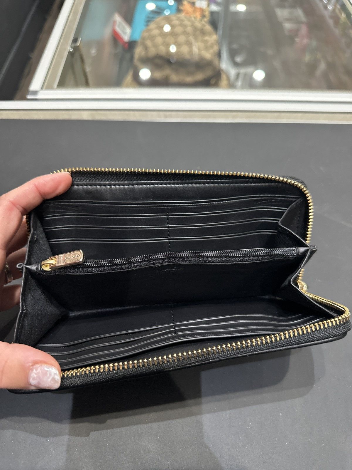 Coach Coach Zip Long Wallet Size ONE SIZE - 3 Thumbnail