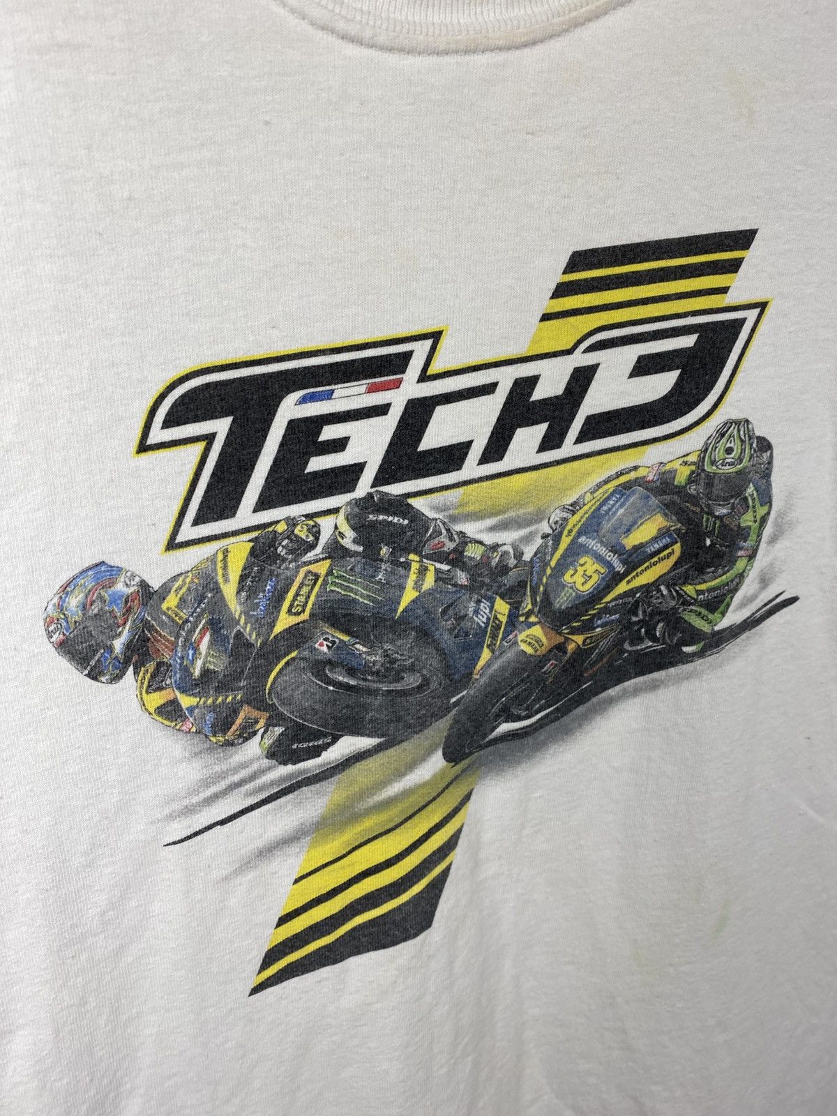 Formula 1 🏁Vintage T-Shirt Moto Racing Tech 3 VTG Tee🏁 Size US XL / EU 56 / 4 - 9 Thumbnail