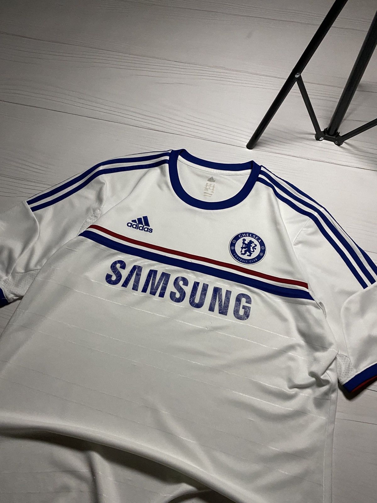 Adidas Vintage Adidas Chelsea FC 2013/14 away soccer y2k jersey Size US XL / EU 56 / 4 - 6 Thumbnail