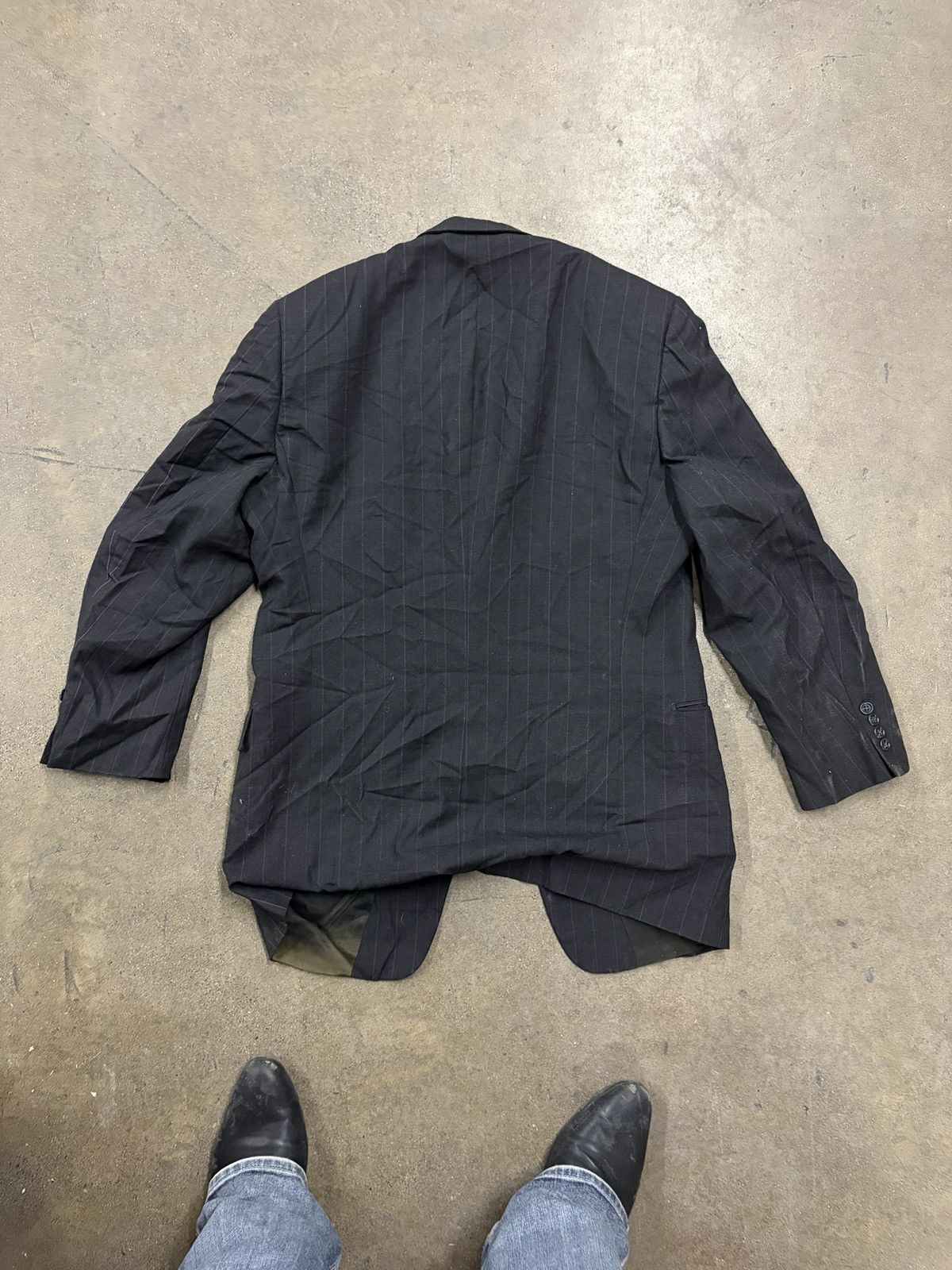 Burberry Pre-1999 Burberry Vintage Suit Top. Size US L / EU 52-54 / 3 - 3 Thumbnail