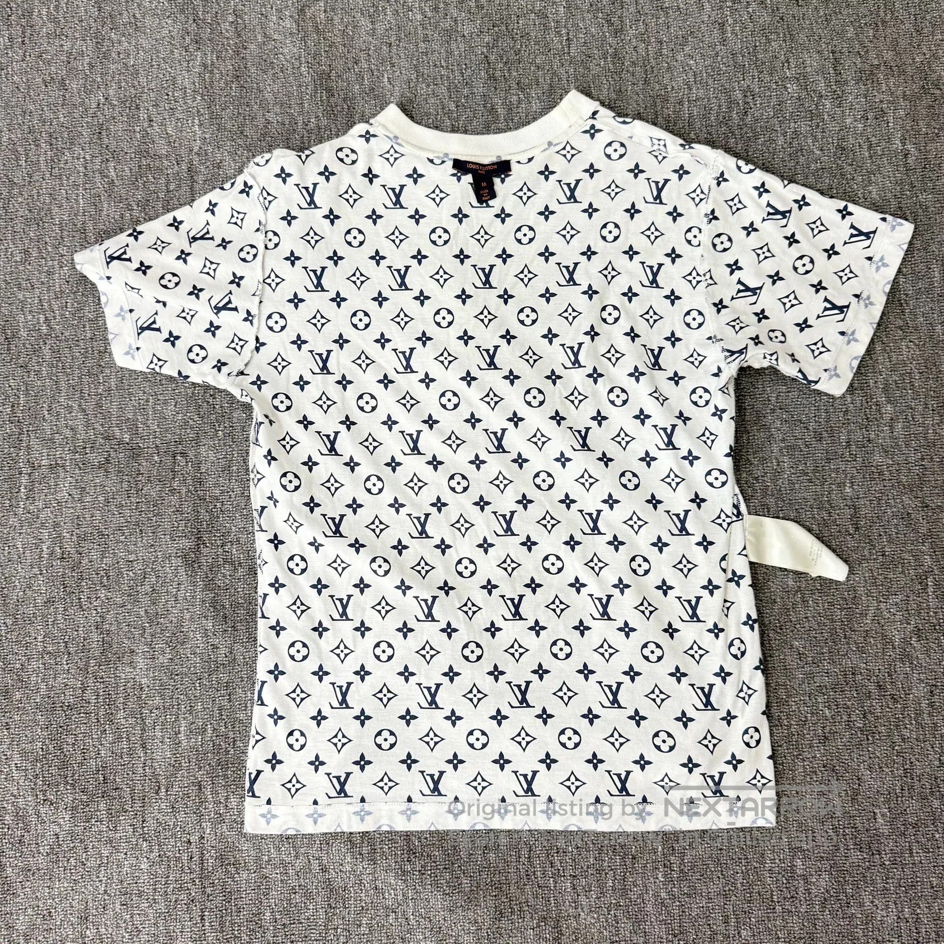 Louis Vuitton LV Monogram Print Short Sleeve Top. Size US M / EU 48-50 / 2 - 5 Thumbnail