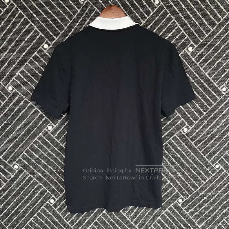 Fendi Fendi Front Letter Logo Short Sleeve Polo Shirt - Navy Blu Size US L / EU 52-54 / 3 - 2 Thumbnail