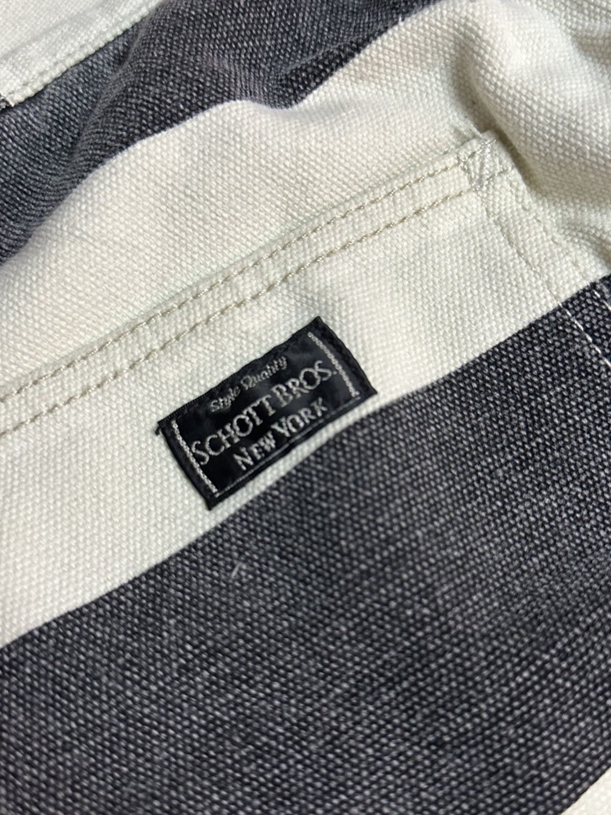 Avirex × Schott 1990 - Schott Bros NY Denim Prisoner Pant Size US 28 / EU 44 - 23 Thumbnail