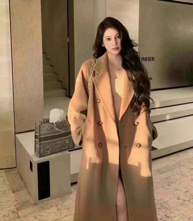 Max Mara Max Mara Camel 101801 Cashmere Coat Eternal Classic Size M / US 6-8 / IT 42-44 - 6 Thumbnail