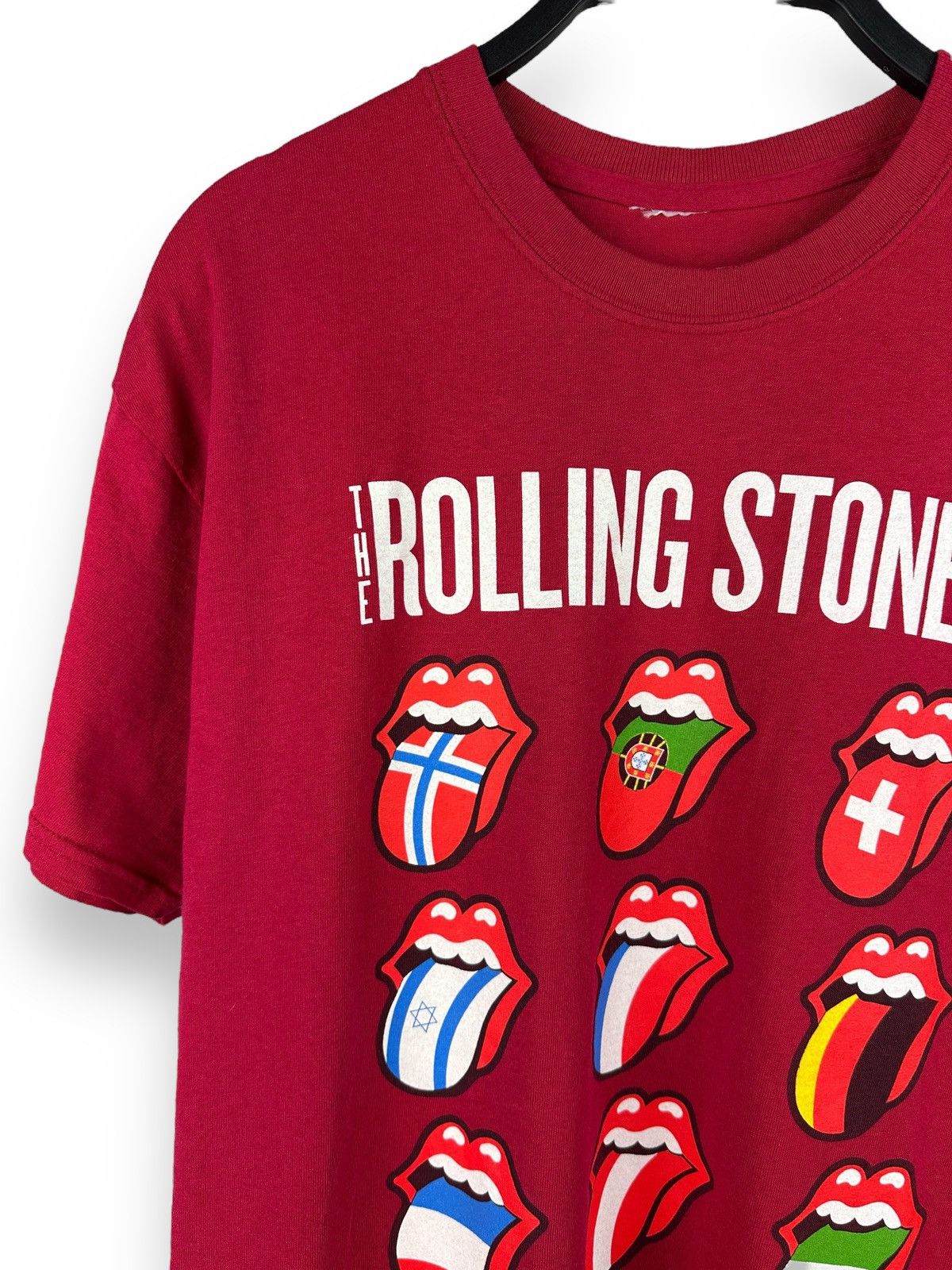 The Rolling Stones Vintage 2014 The Rolling Stones Tour T-Shirt Size US M / EU 48-50 / 2 - 2 Thumbnail