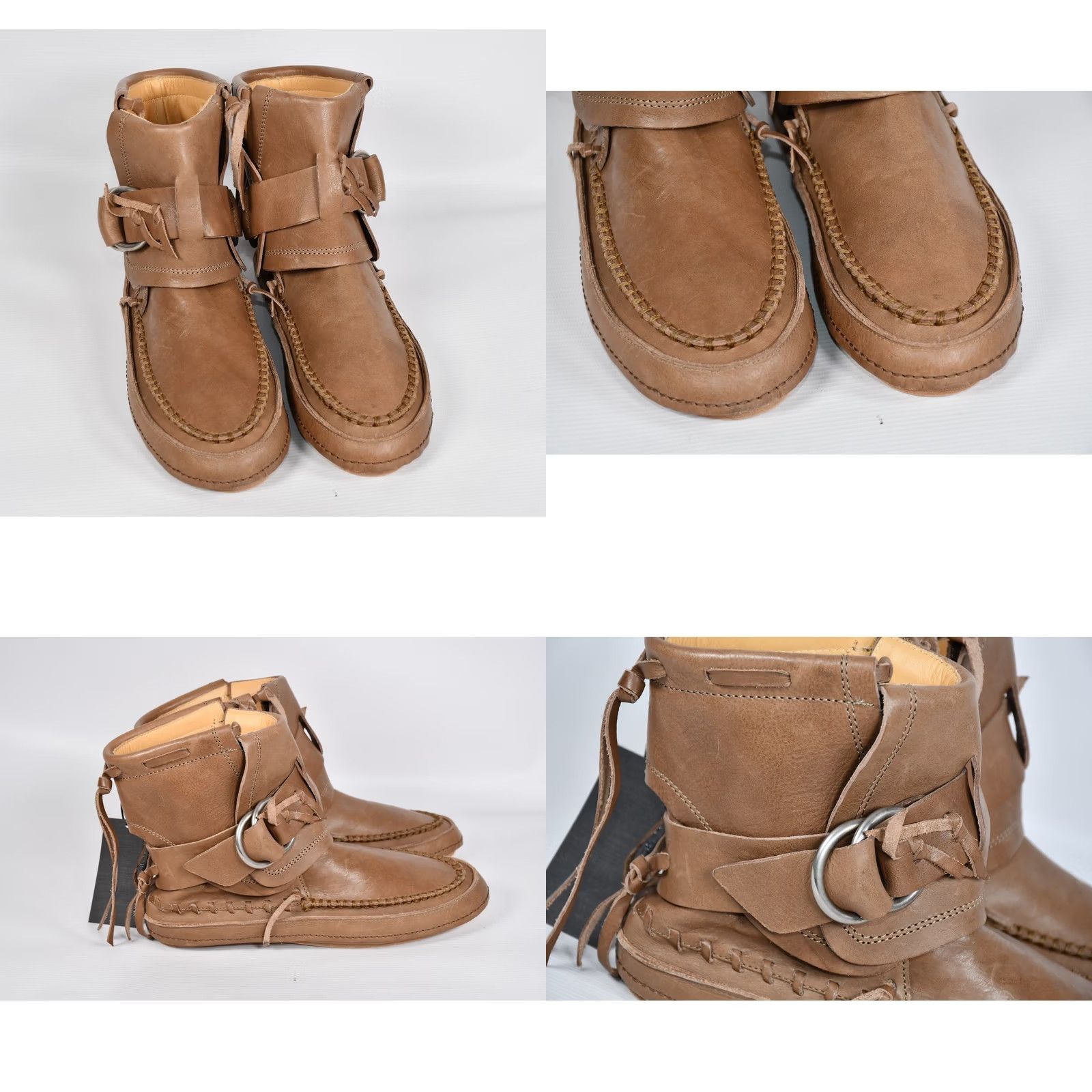 Diesel Diesel Black Gold Boots Leather Men's 10.5 Brown Boots, Diesel Brand, Leather Upper & Insole, Italy, Size US 10.5, EU 44, UK 9.5, Vintage No, Boots Size US 11 / EU 44 - 8 Thumbnail