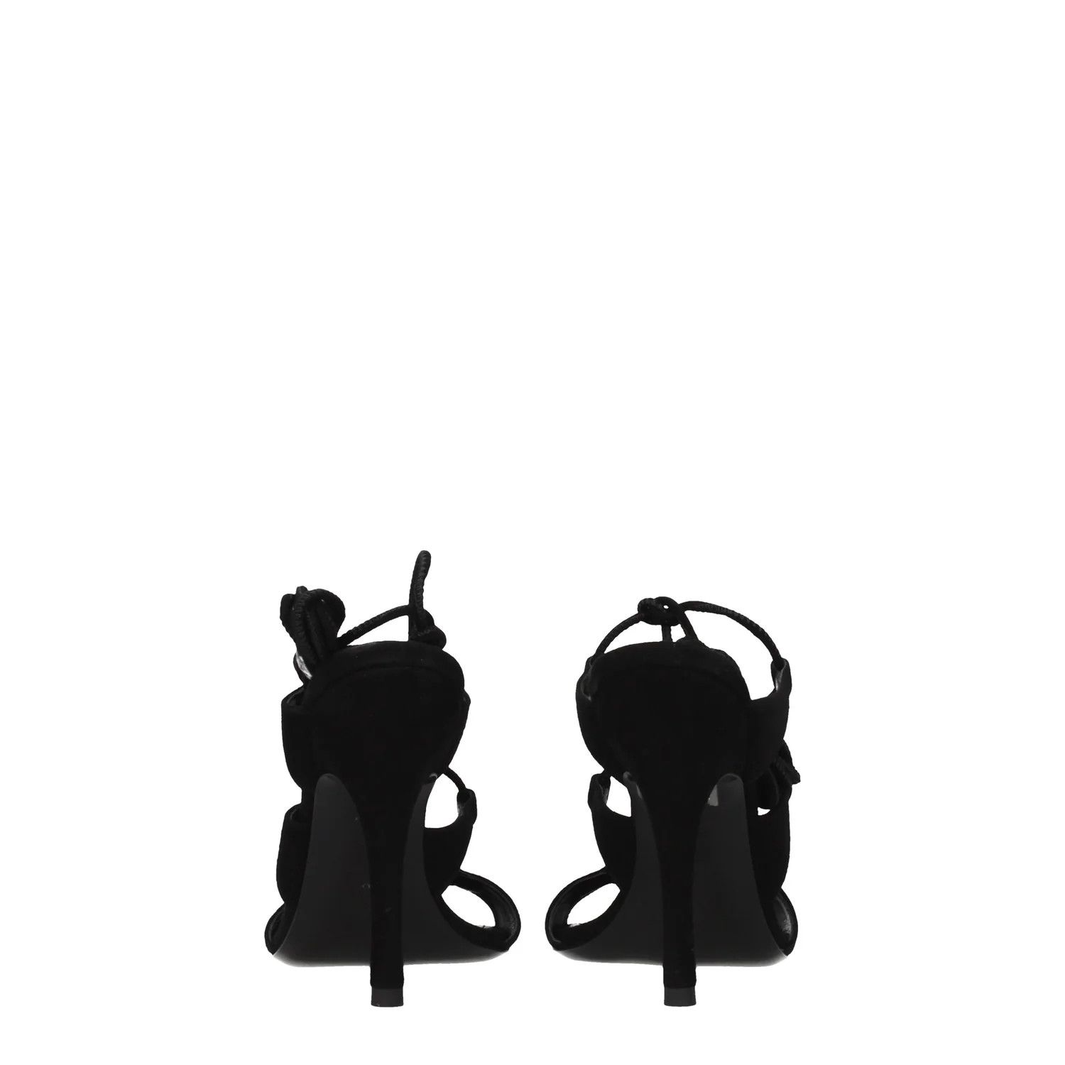 The Attico ob1o1e1224 Suede Sandals in Black Size US 7 / IT 37 - 5 Thumbnail