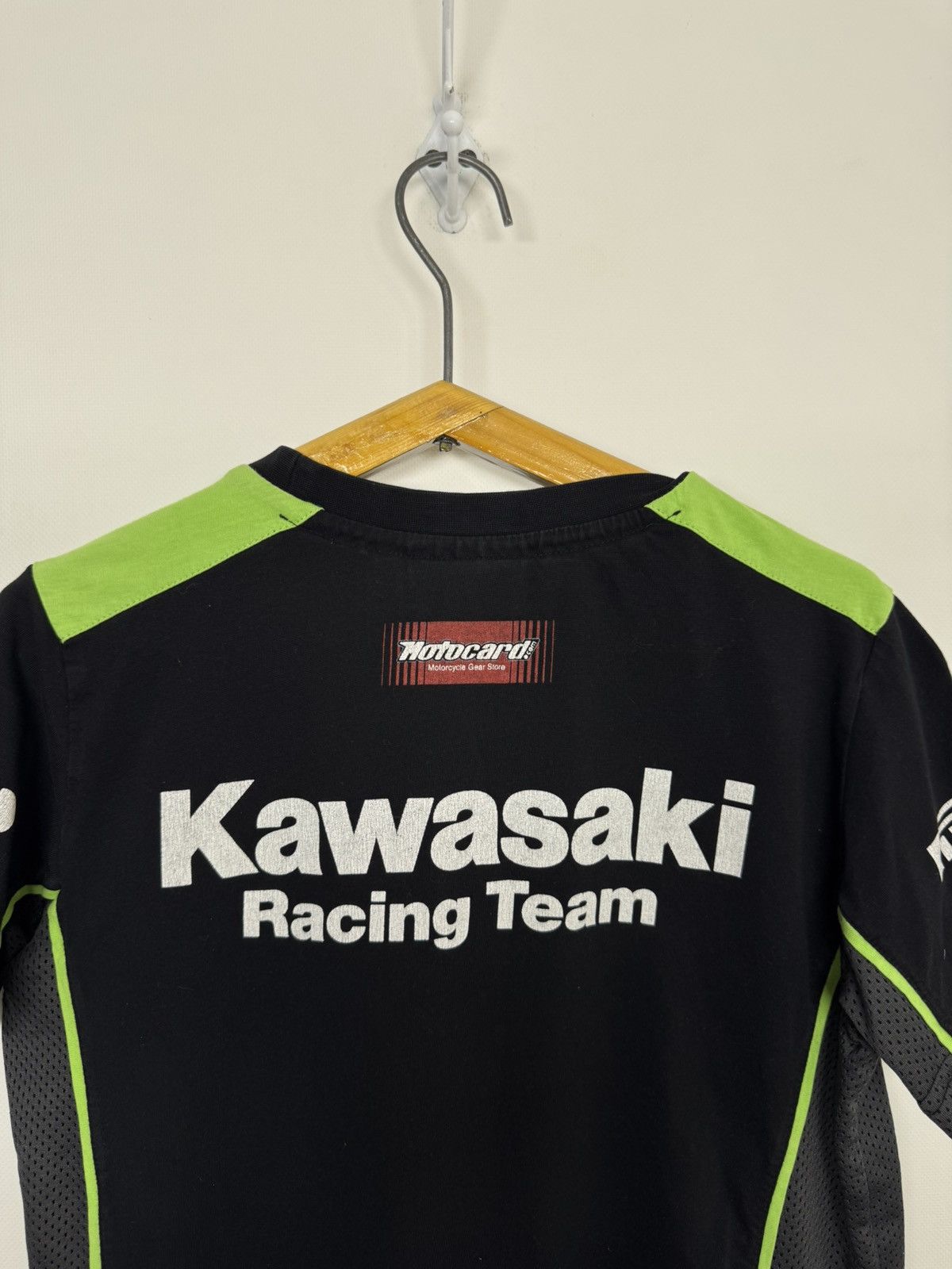 Vintage Vintage Y2k Kawasaki T shirt Motosport Racing Team Shirt Size US S / EU 44-46 / 1 - 2 Thumbnail
