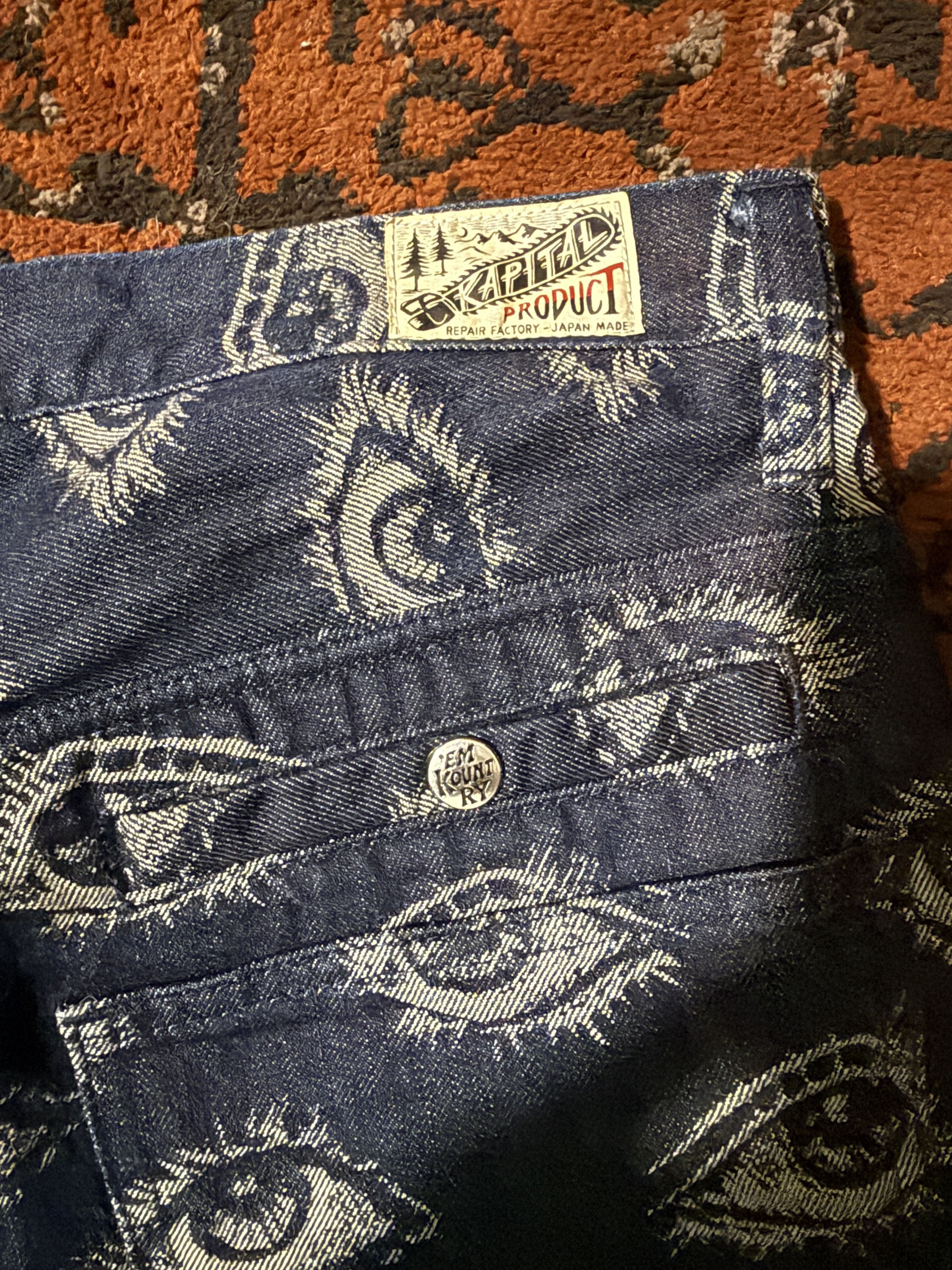 Kapital Kapital Speakeasy Wide Pants Size US 30 / EU 46 - 3 Thumbnail