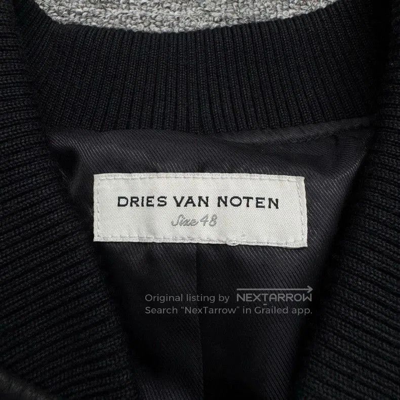 Dries Van Noten Dries Van Noten Embroidered Leather Jacket. Size US L / EU 52-54 / 3 - 2 Thumbnail