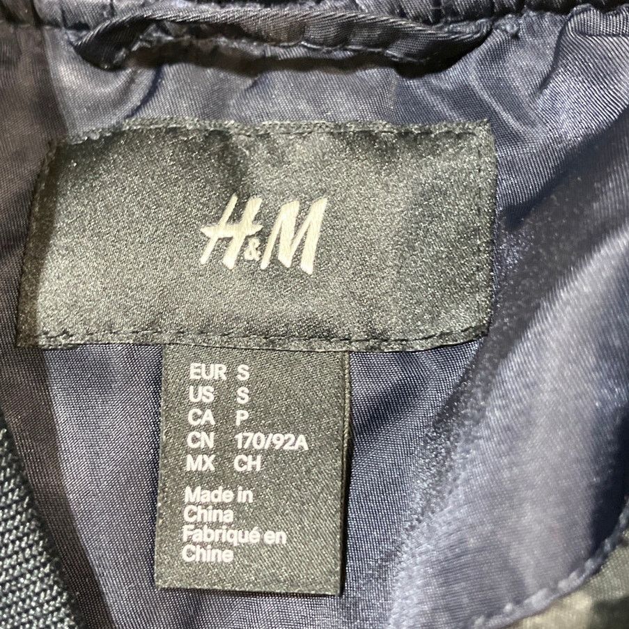 H&M H&M Black Bomber Long Sleeve Relaxed Fit Jacket Men S Size US S / EU 44-46 / 1 - 3 Thumbnail