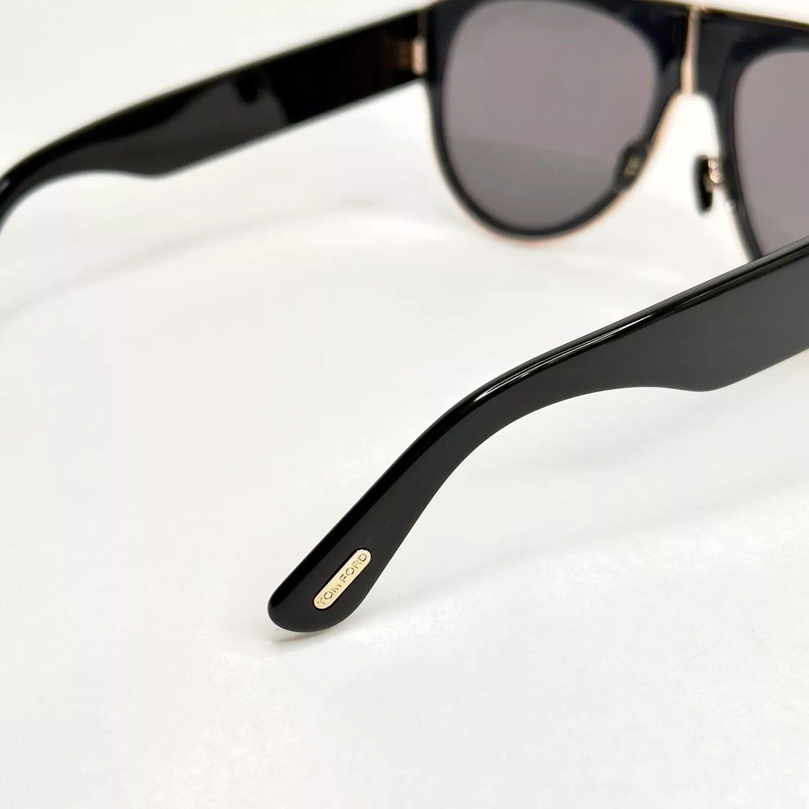 Tom Ford TOM FORD Lyle 02 TF1074 01C Black Aviator Sunglass 1074 Size ONE SIZE - 3 Thumbnail