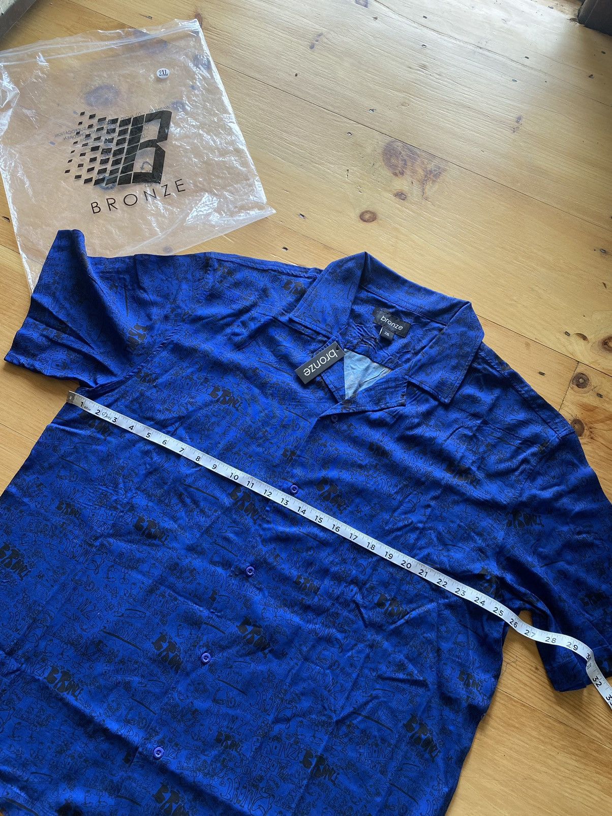 Bronze 56k Xxl Bronze56k AOP button up silky shirt New Size US XXL / EU 58 / 5 - 5 Thumbnail