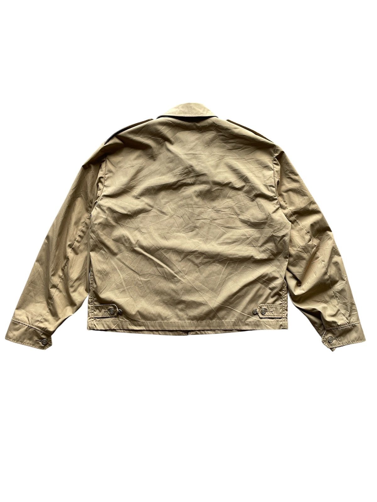 Creighton Vintage 70s Creighton Cropped Boxy Jacket Zip Up Military Size US M / EU 48-50 / 2 - 2 Thumbnail