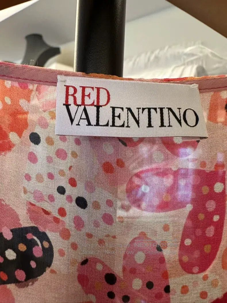 Valentino Valentino Printed silk long-sleeved dress Size S / US 4 / IT 40 - 3 Thumbnail