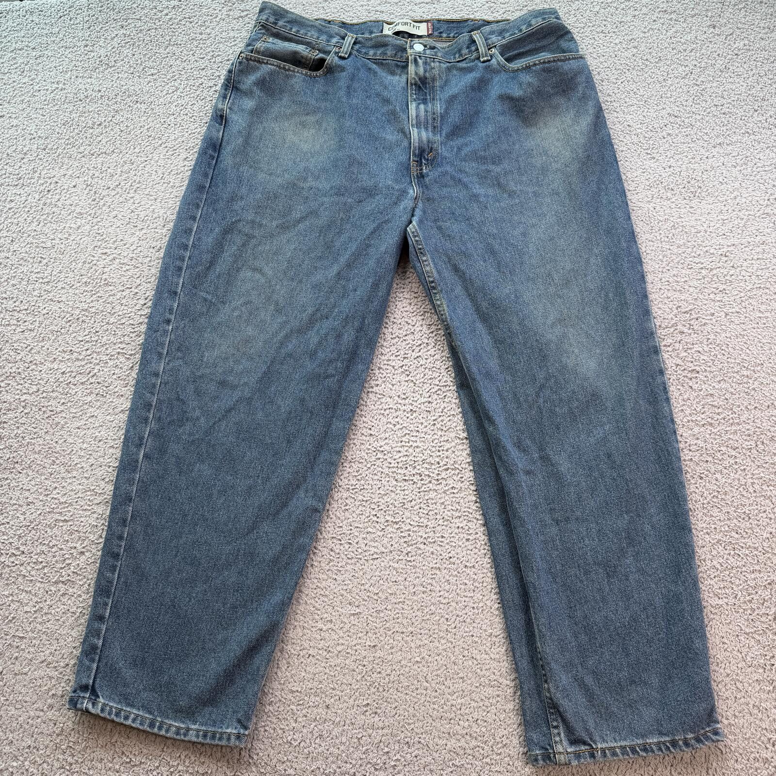 Levi's Vintage Y2K Levi’s 560 Baggy Jeans Light Wash Loose 40x30 Size US 40 / EU 56 - 1 Thumbnail