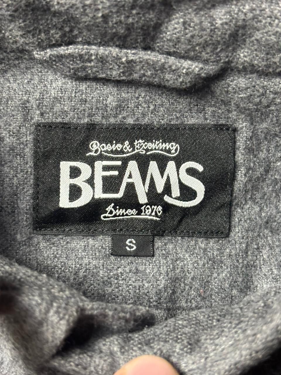 Beams Japan Wool Knitwear Pocket Shirt Size US S / EU 44-46 / 1 - 5 Thumbnail