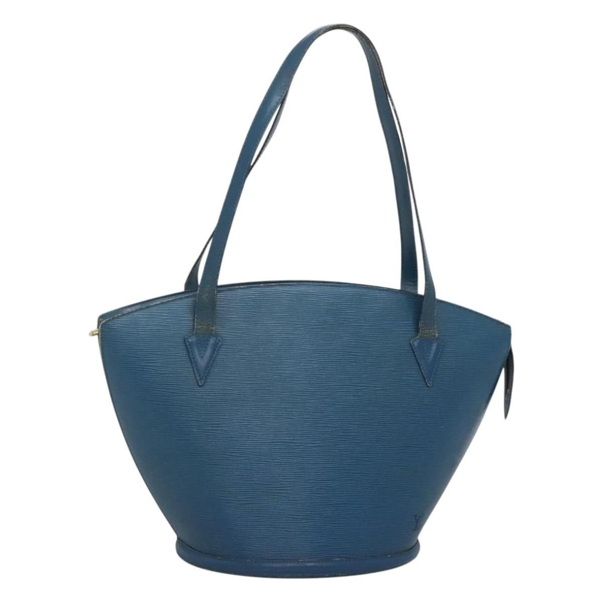 Louis Vuitton LOUIS VUITTON Epi Saint Jacques Shopping Shoulder Bag Blue Size ONE SIZE - 1 Thumbnail