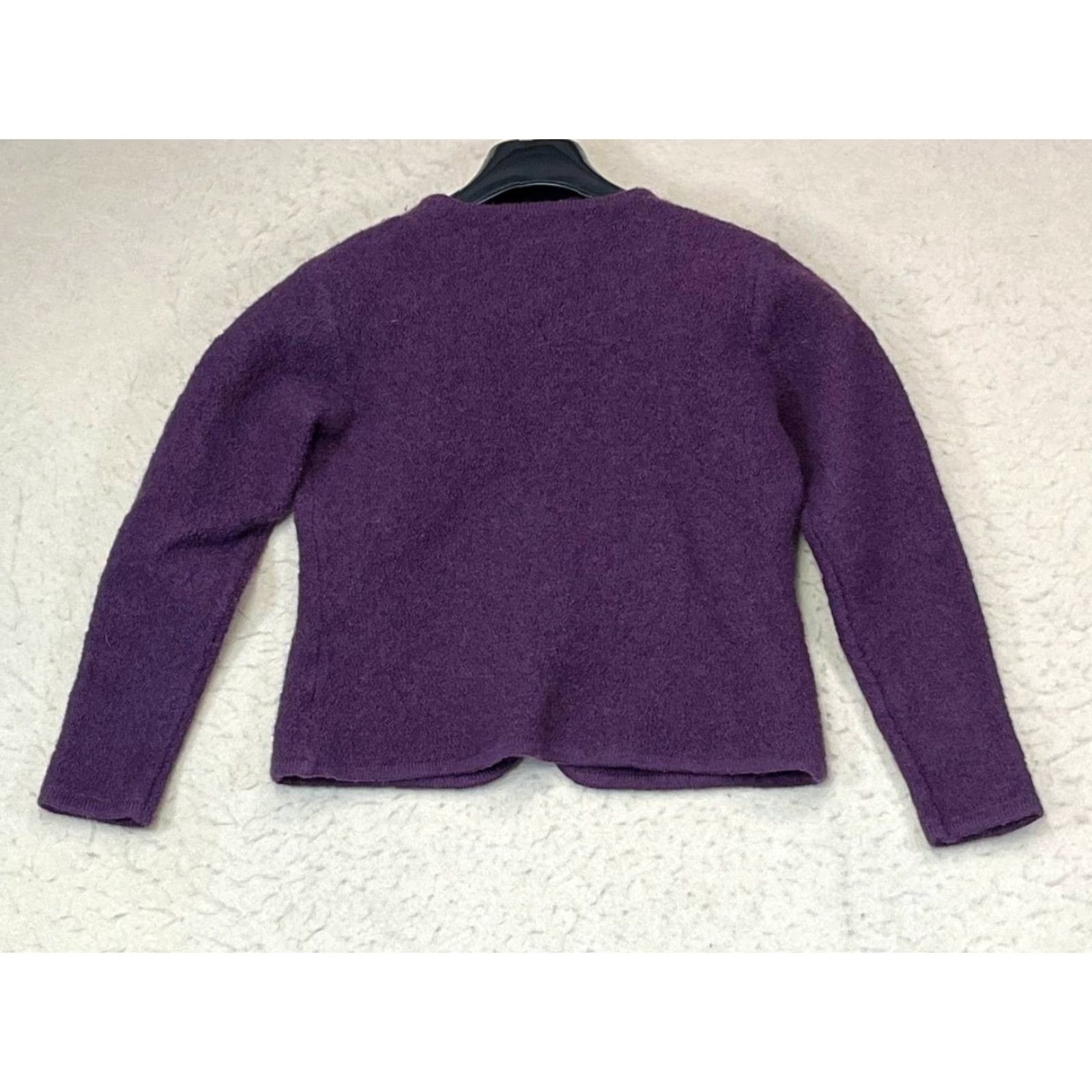 Pendleton VINTAGE Pendleton Virgin Wool Cardigan Purple Embroider Button up Women XS-S See Pic Size XS / US 0-2 / IT 36-38 - 2 Thumbnail
