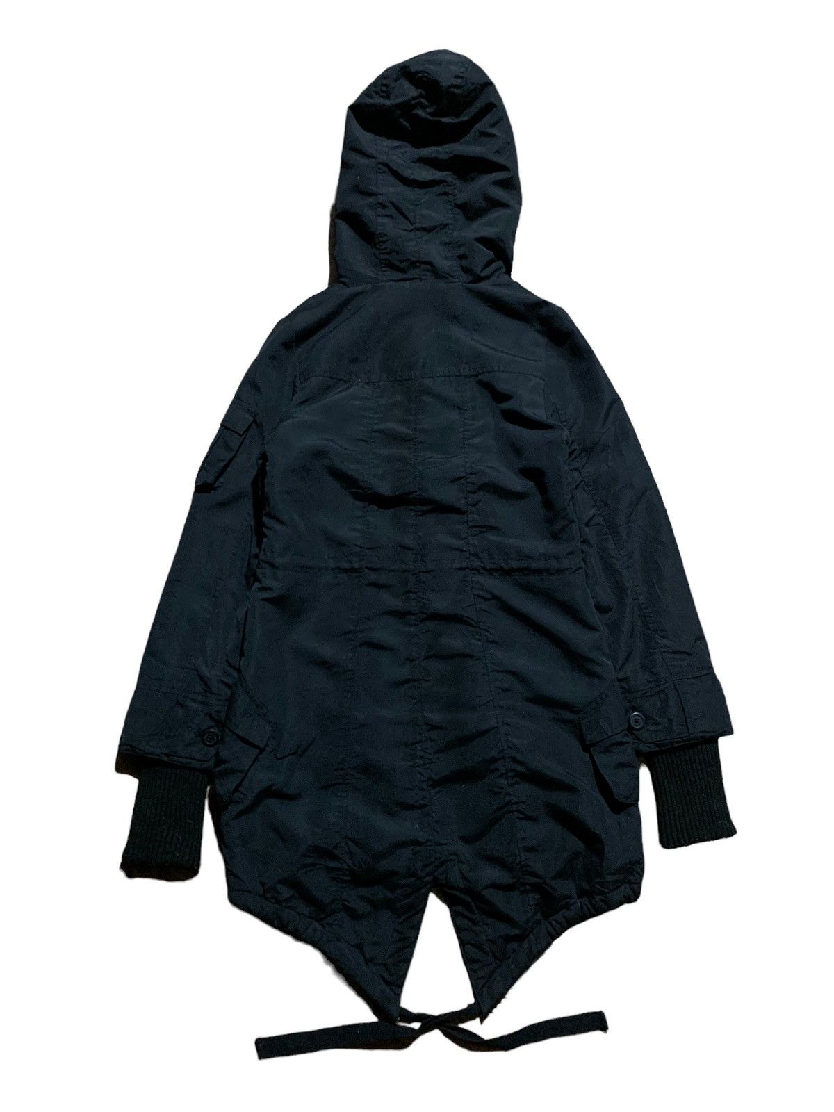 If Six Was Nine Von Dutch multipocket fish tail fur hoodie punk parka Size US M / EU 48-50 / 2 - 14 Thumbnail
