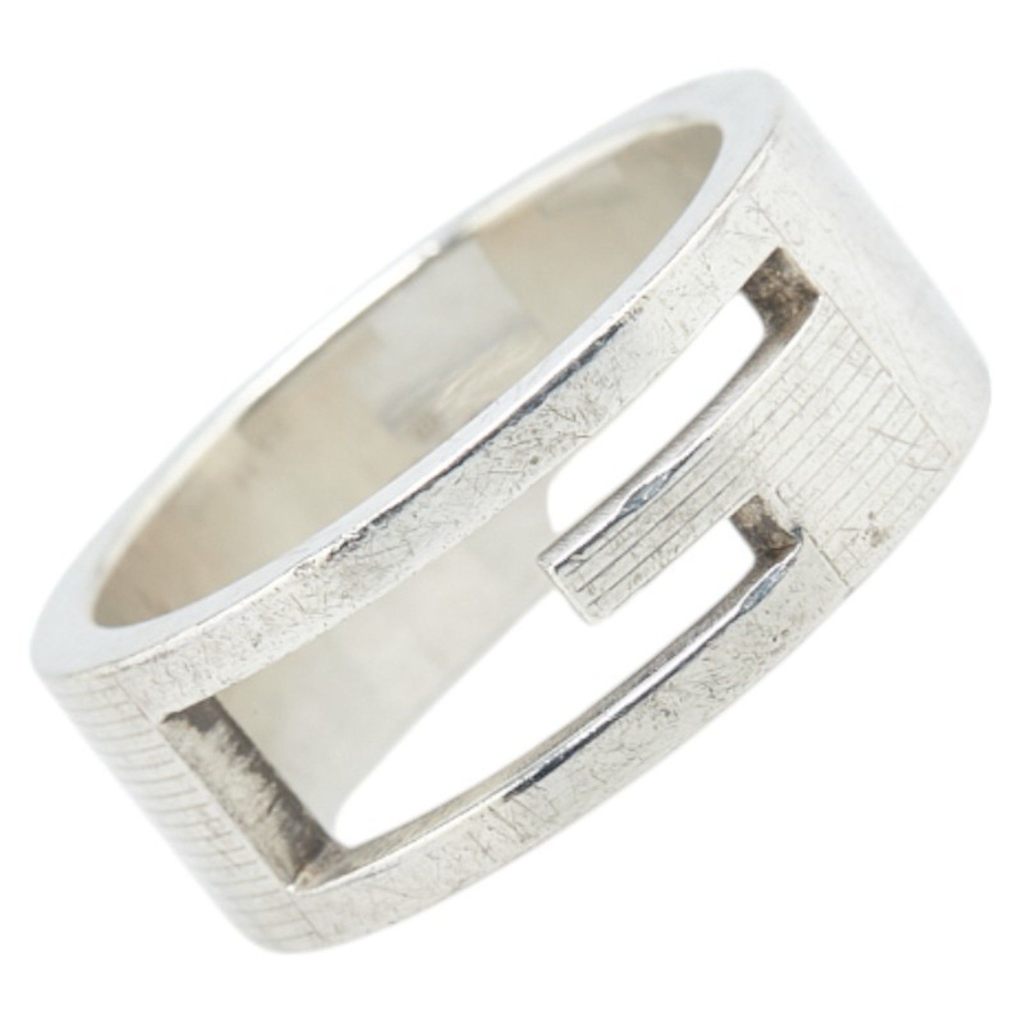 Gucci Gucci Branded G Ring, SV925 Silver, Women's, GUCCI Size ONE SIZE - 1 Thumbnail