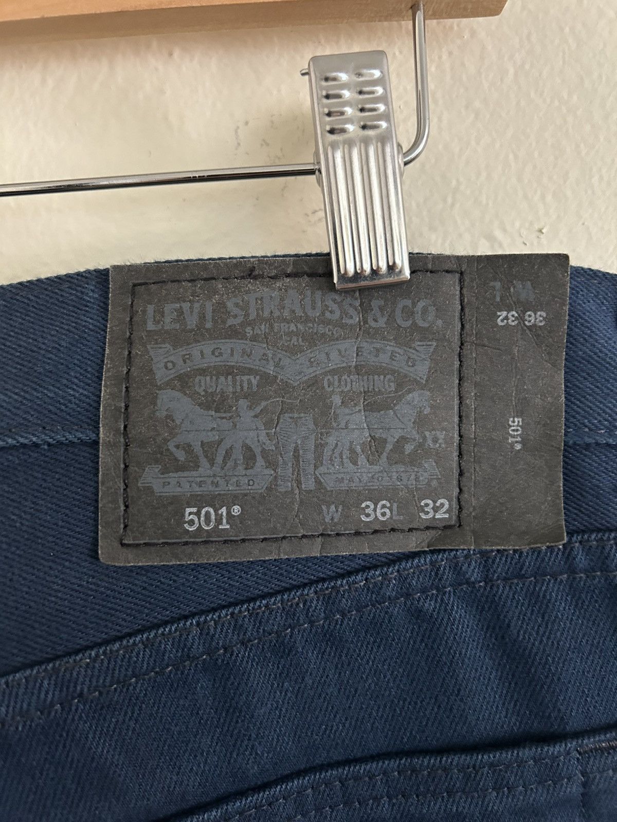 Levi's Levi's 501 Straight Denim Pants Size US 36 / EU 52 - 3 Thumbnail