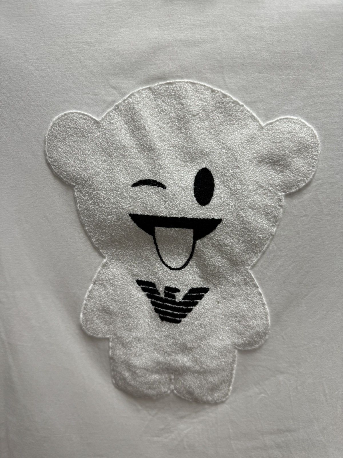 Armani Armani Emporio Teddy Bear big logo t-shirt white L sz Armani Size US L / EU 52-54 / 3 - 2 Thumbnail