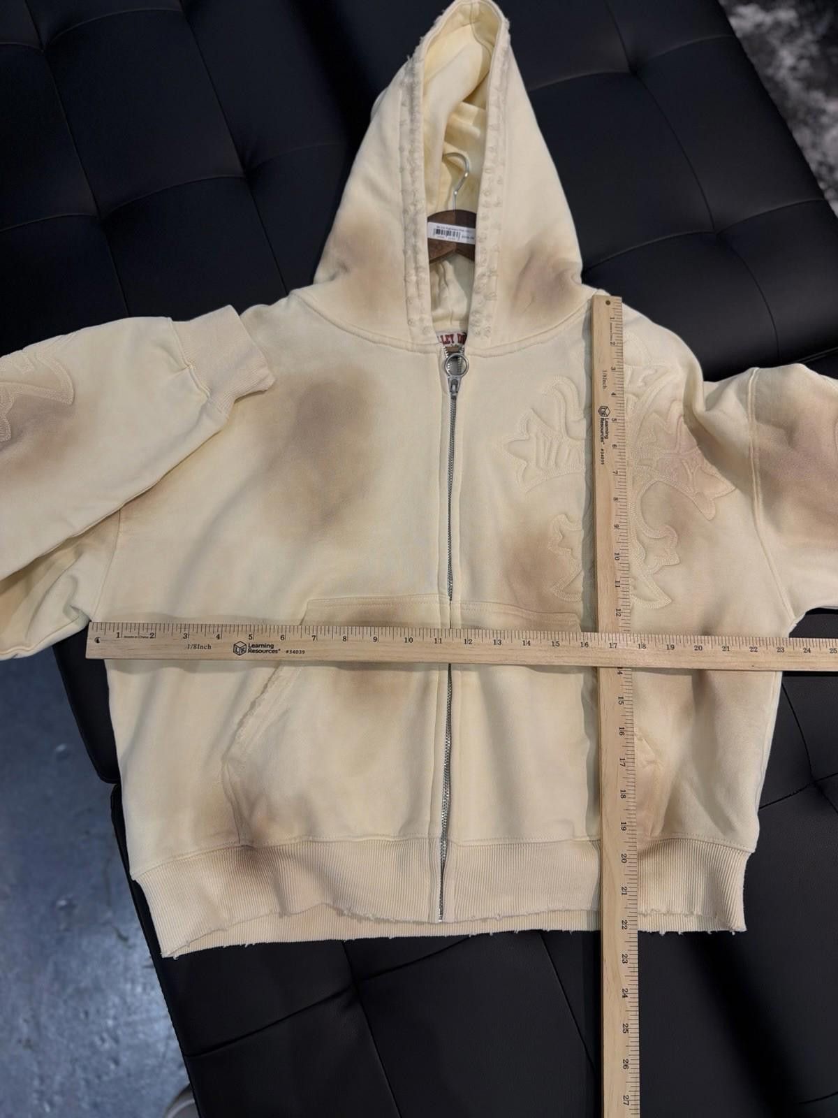 Vale Small - Vale Zip Up Carver Cross Hoodie Authentic Valley Tan Size US S / EU 44-46 / 1 - 11 Thumbnail