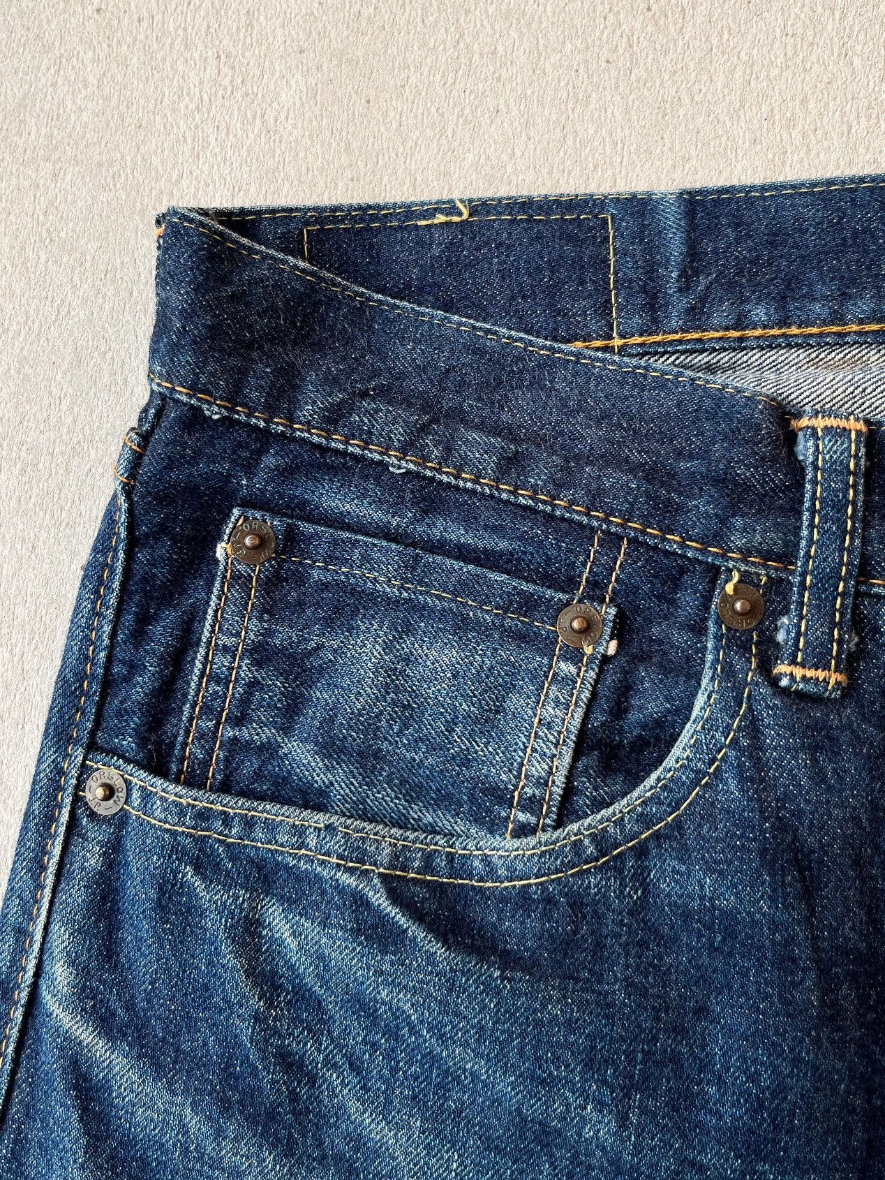Orslow OrSlow 🇯🇵 LOT 107 Denim selvedge pants Size US 30 / EU 46 - 19 Thumbnail