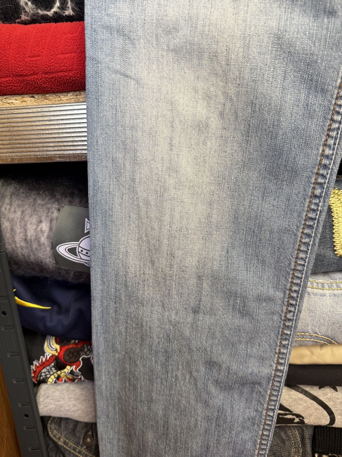 Dolce & Gabbana Crazy Y2K Vintage 90s Dolce&Gabanna Denim Jeans Size US 30 / EU 46 - 10 Thumbnail